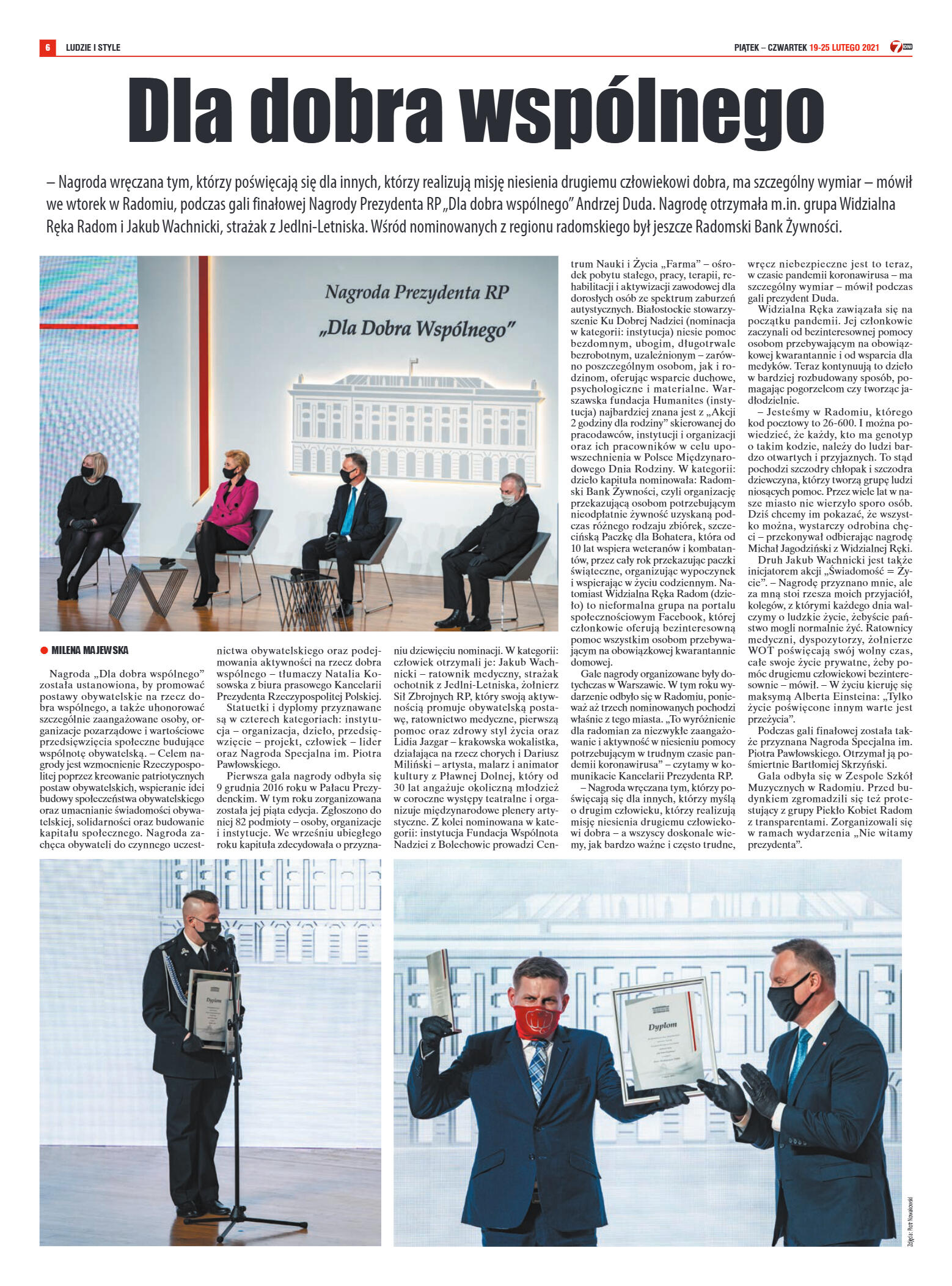 Tygodnik "7 Dni" nr 754 z dn. 19.02.2021 r. - strona 6