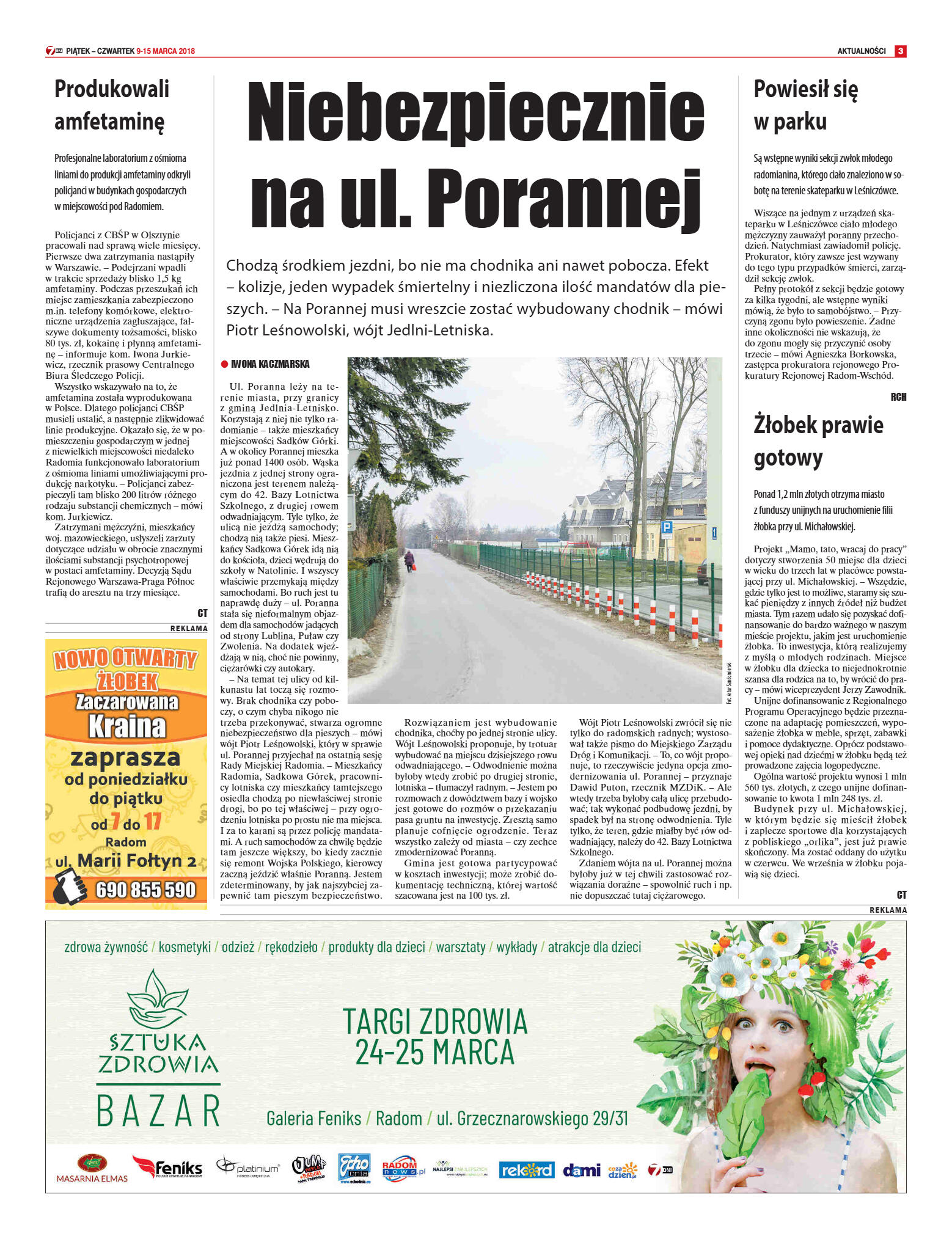 Tygodnik "7 Dni" nr 626 z dn. 9.03.2018 - strona 3
