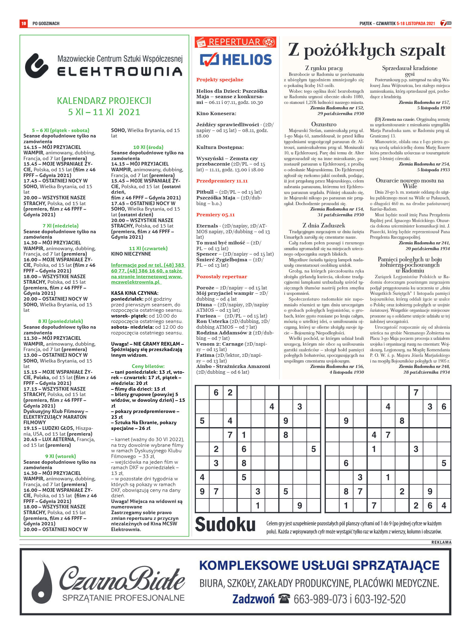 Tygodnik "7 Dni" nr 791 z dn. 05.11.2021 r. - strona 10