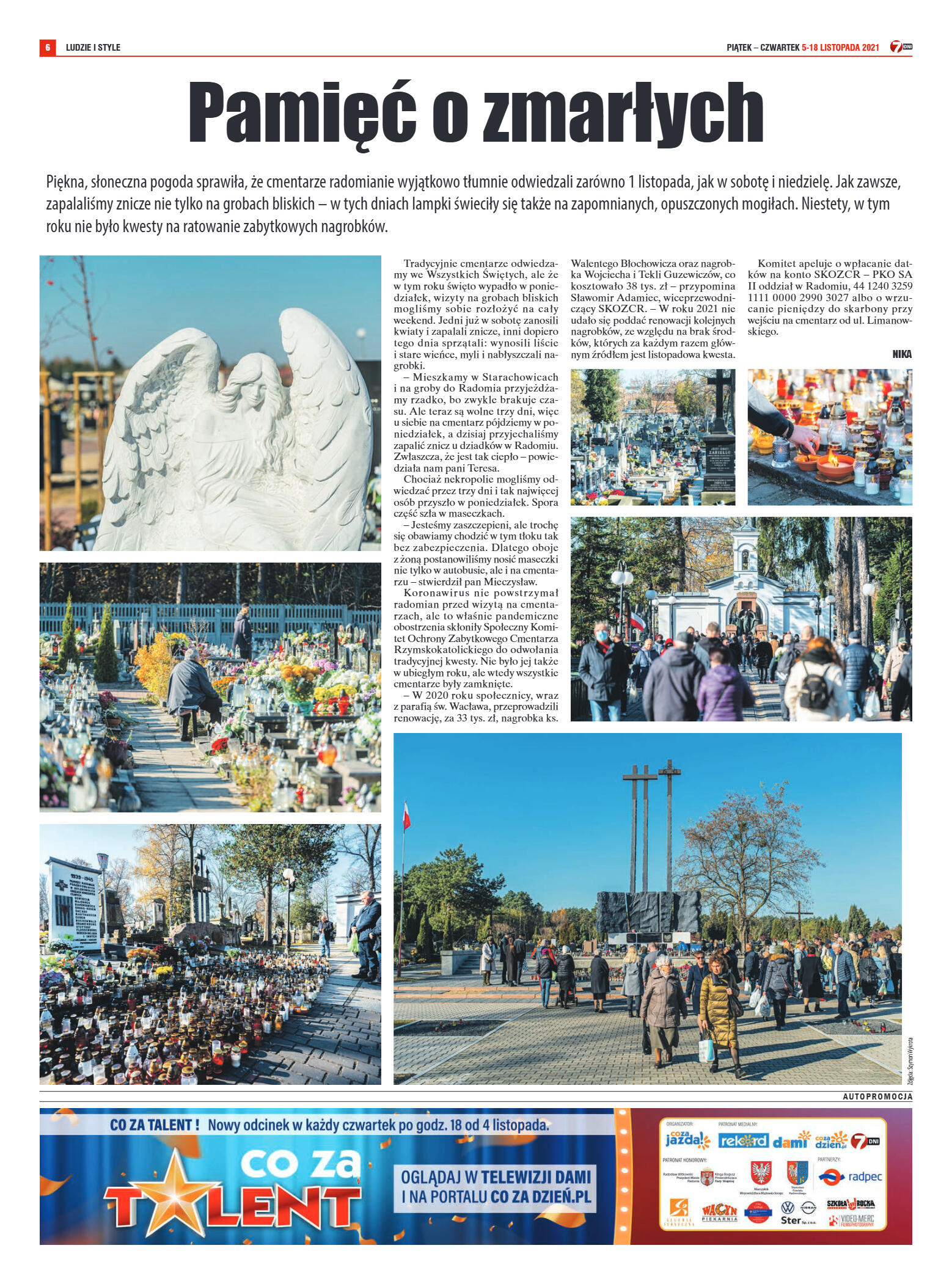 Tygodnik "7 Dni" nr 791 z dn. 05.11.2021 r. - strona 6