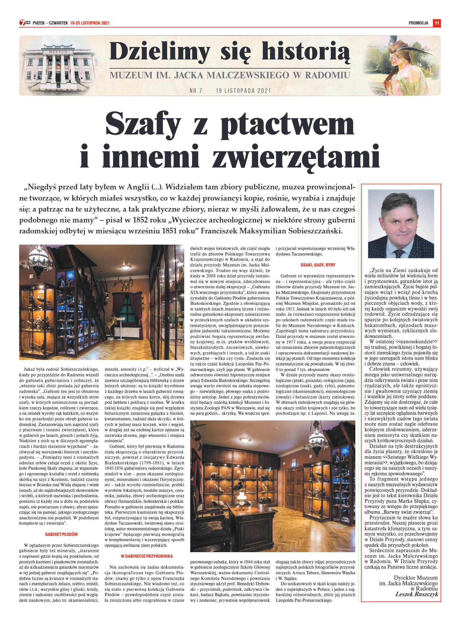 Tygodnik "7 Dni" nr 792 z dn. 19.11.2021 r. - strona 11