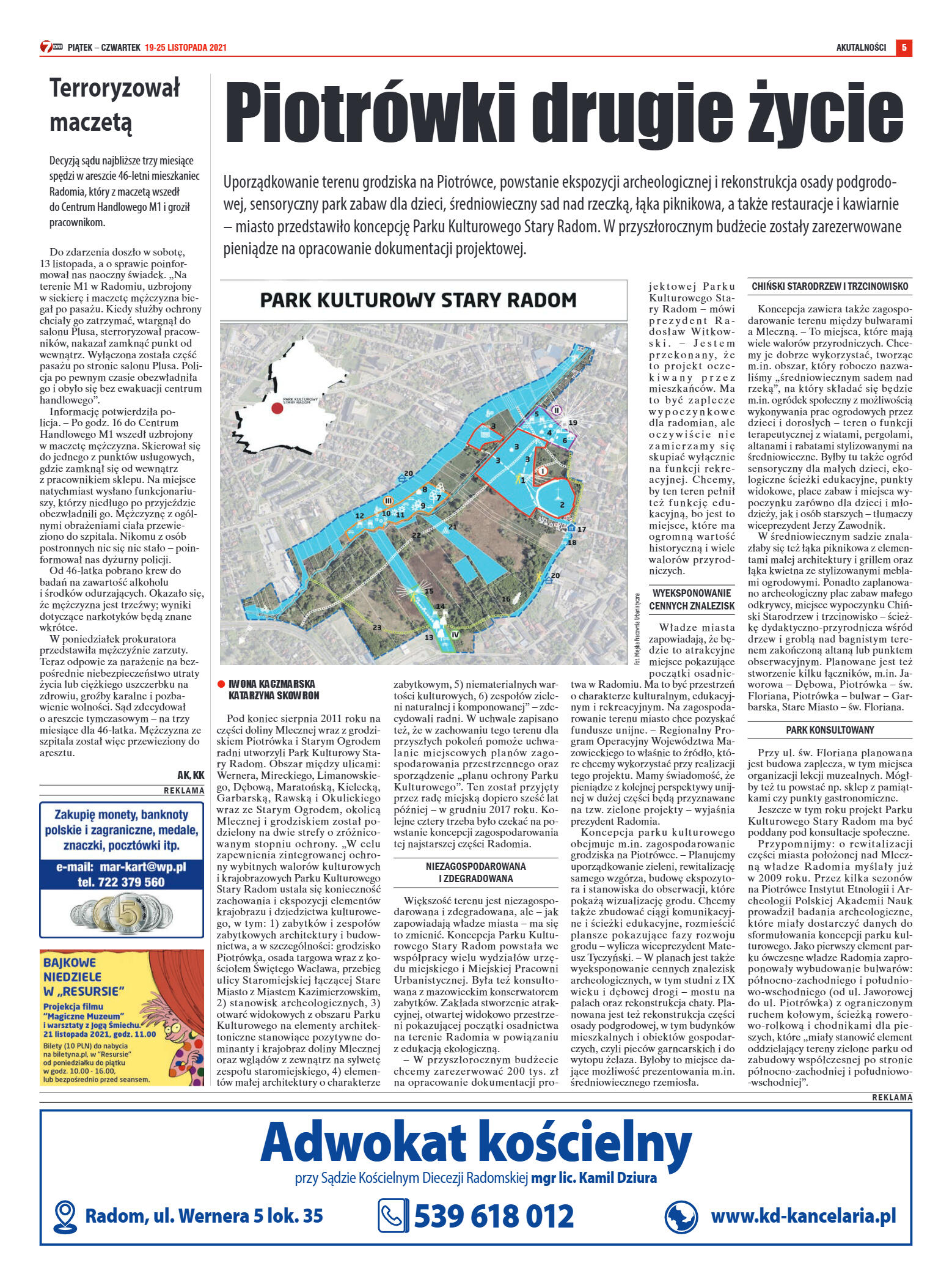 Tygodnik "7 Dni" nr 792 z dn. 19.11.2021 r. - strona 5