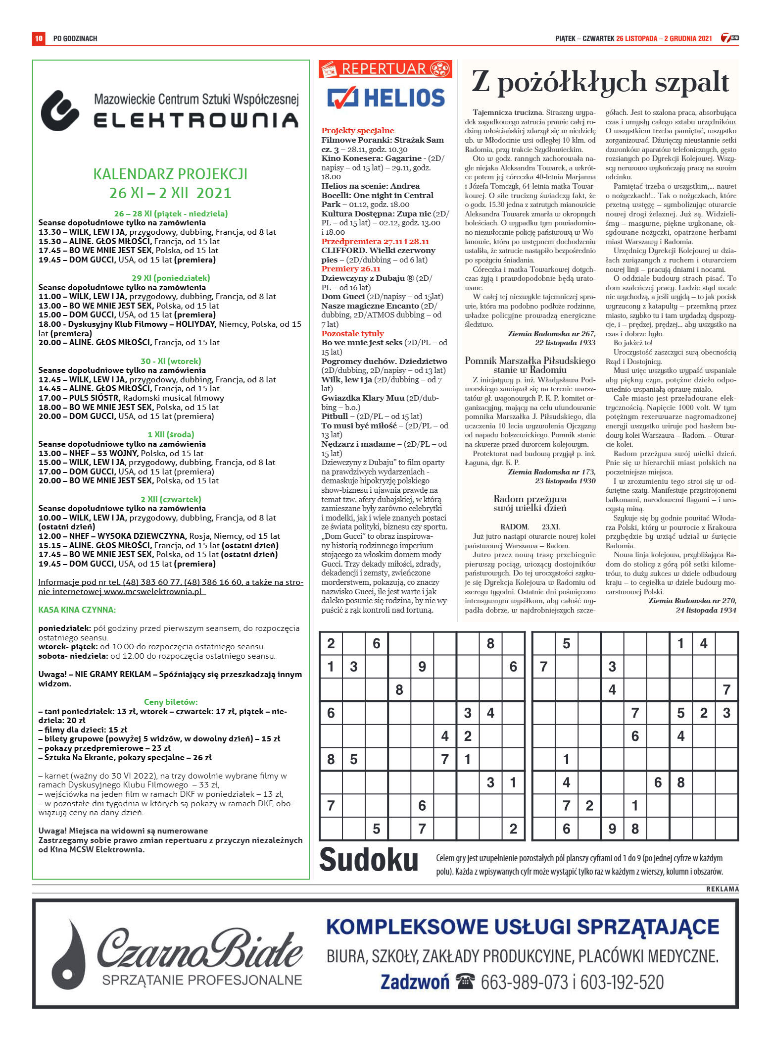 Tygodnik "7 Dni" nr 793 z dn. 26.11.2021 r. - strona 10