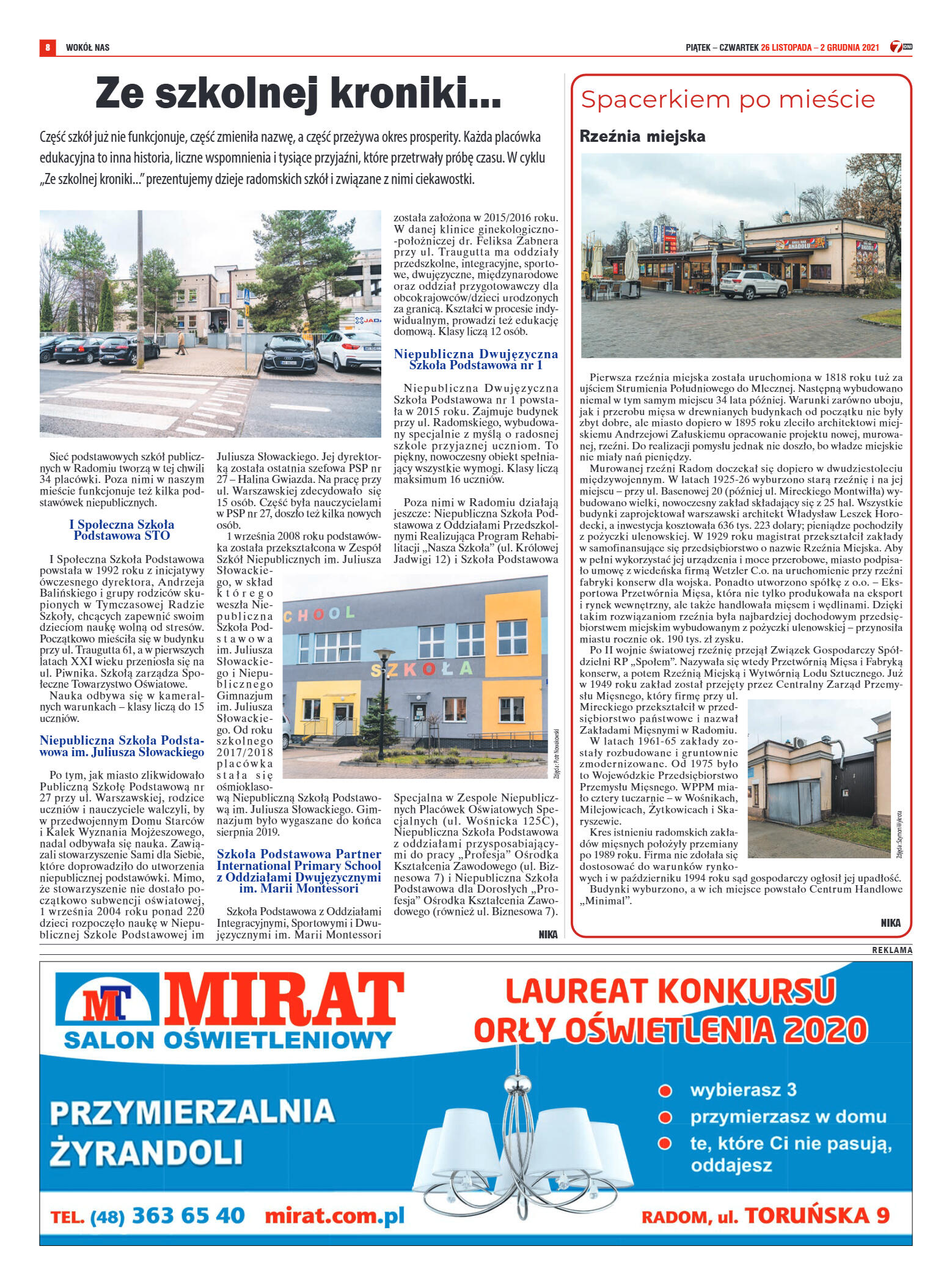 Tygodnik "7 Dni" nr 793 z dn. 26.11.2021 r. - strona 8