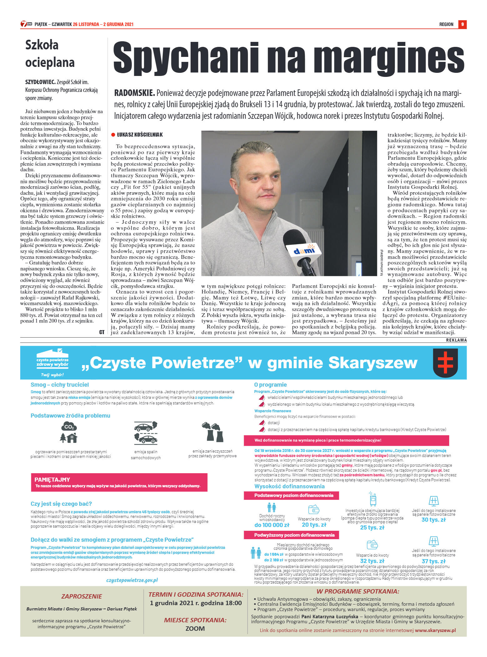 Tygodnik "7 Dni" nr 793 z dn. 26.11.2021 r. - strona 9