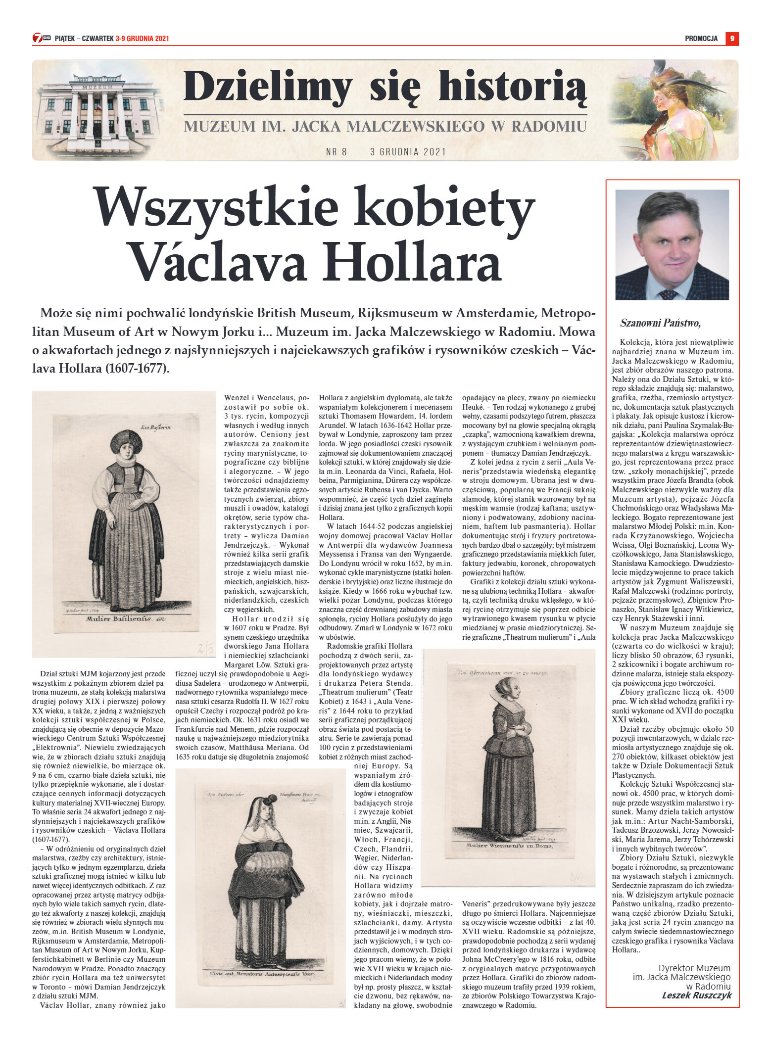 Tygodnik "7 Dni" nr 794 z dn. 3.12.2021 r. - strona 9