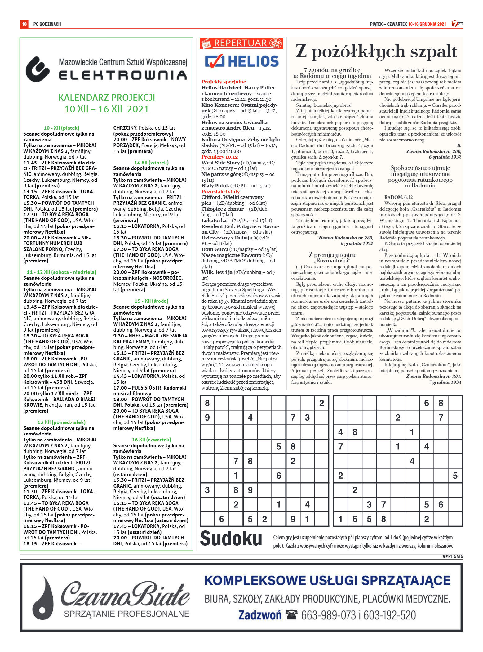 Tygodnik "7 Dni" nr 795 z dn. 10.12.2021 r. - strona 10