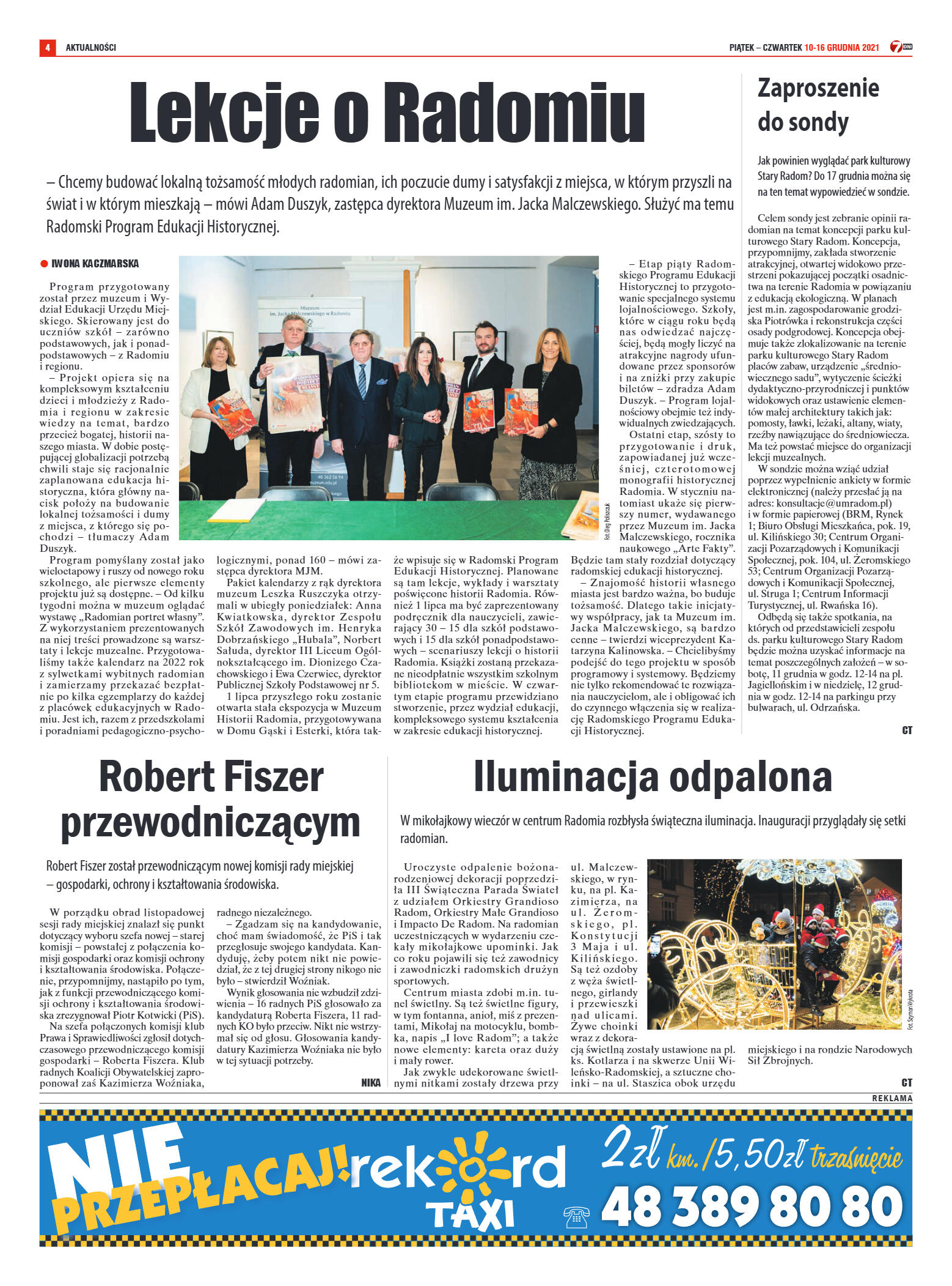 Tygodnik "7 Dni" nr 795 z dn. 10.12.2021 r. - strona 4