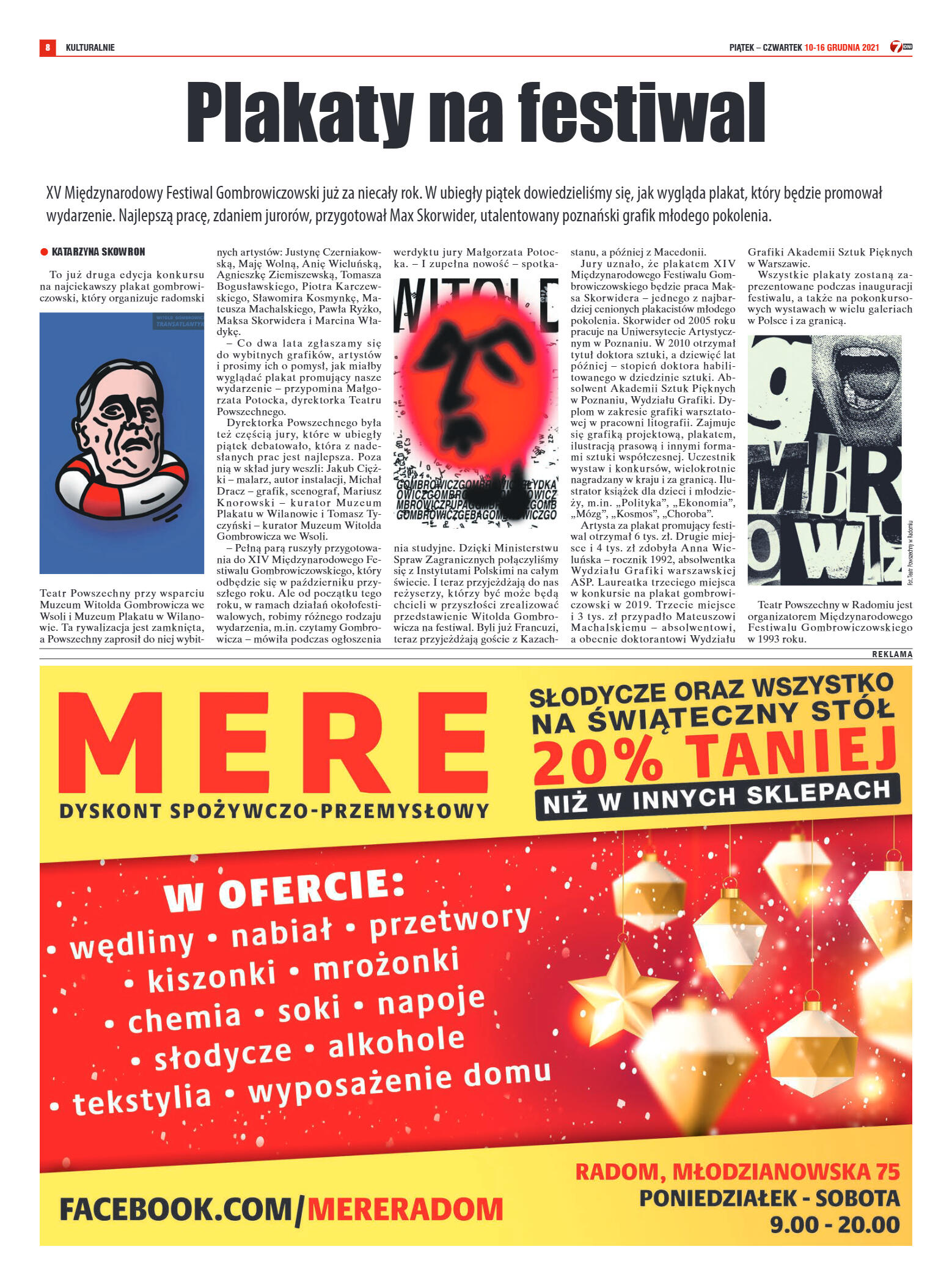 Tygodnik "7 Dni" nr 795 z dn. 10.12.2021 r. - strona 8