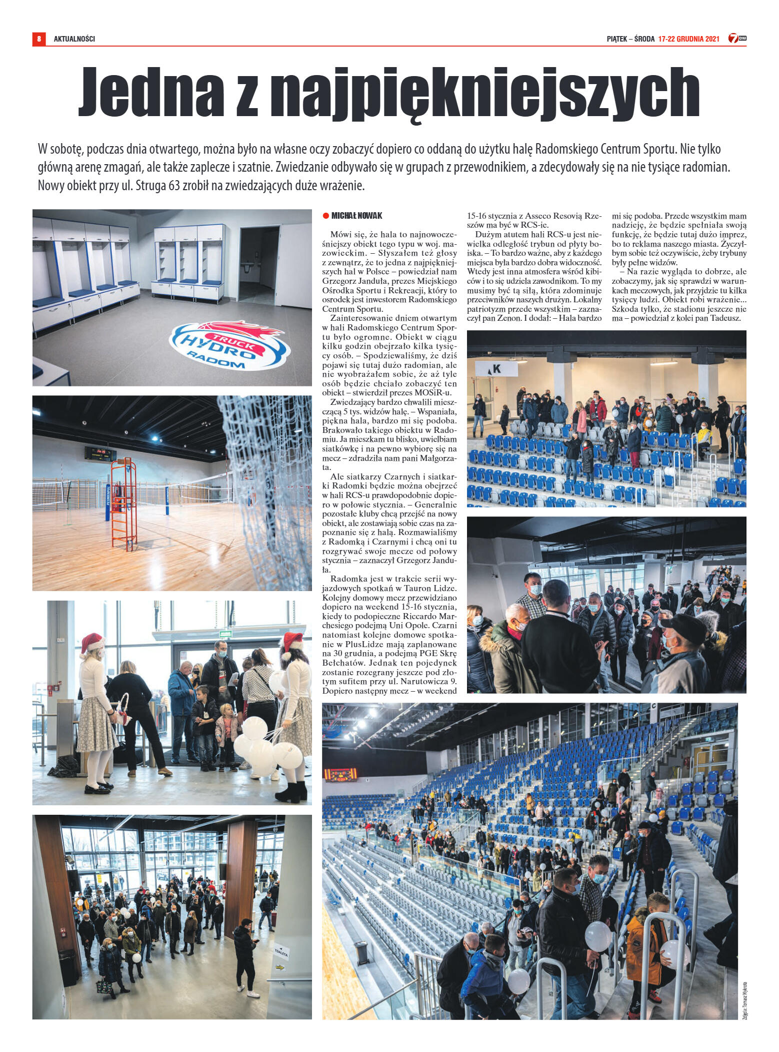 Tygodnik "7 Dni" nr 796 z dn. 17.12.2021 r. - strona 8