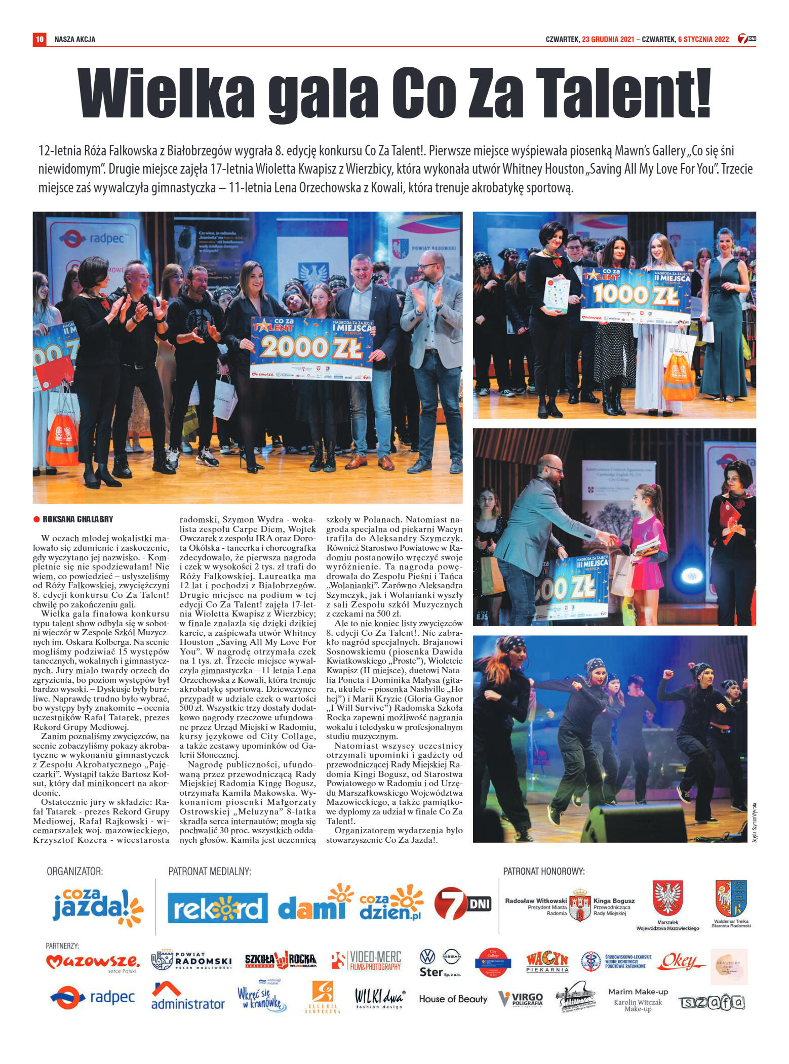 Tygodnik "7 Dni" nr 797 z dn. 23.12.2021 r. - strona 10