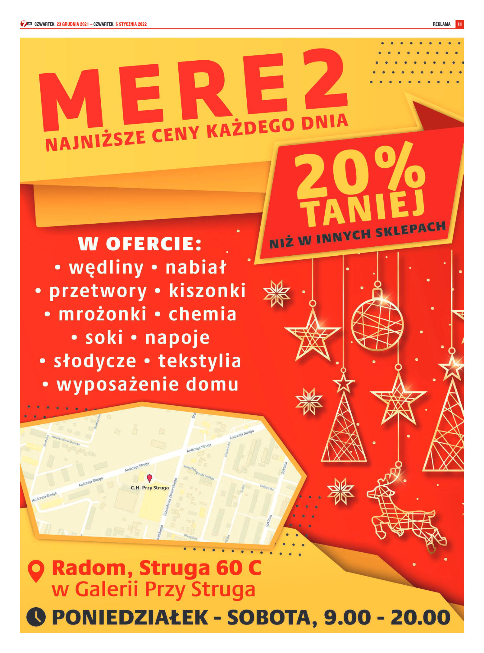 Tygodnik "7 Dni" nr 797 z dn. 23.12.2021 r. - strona 11