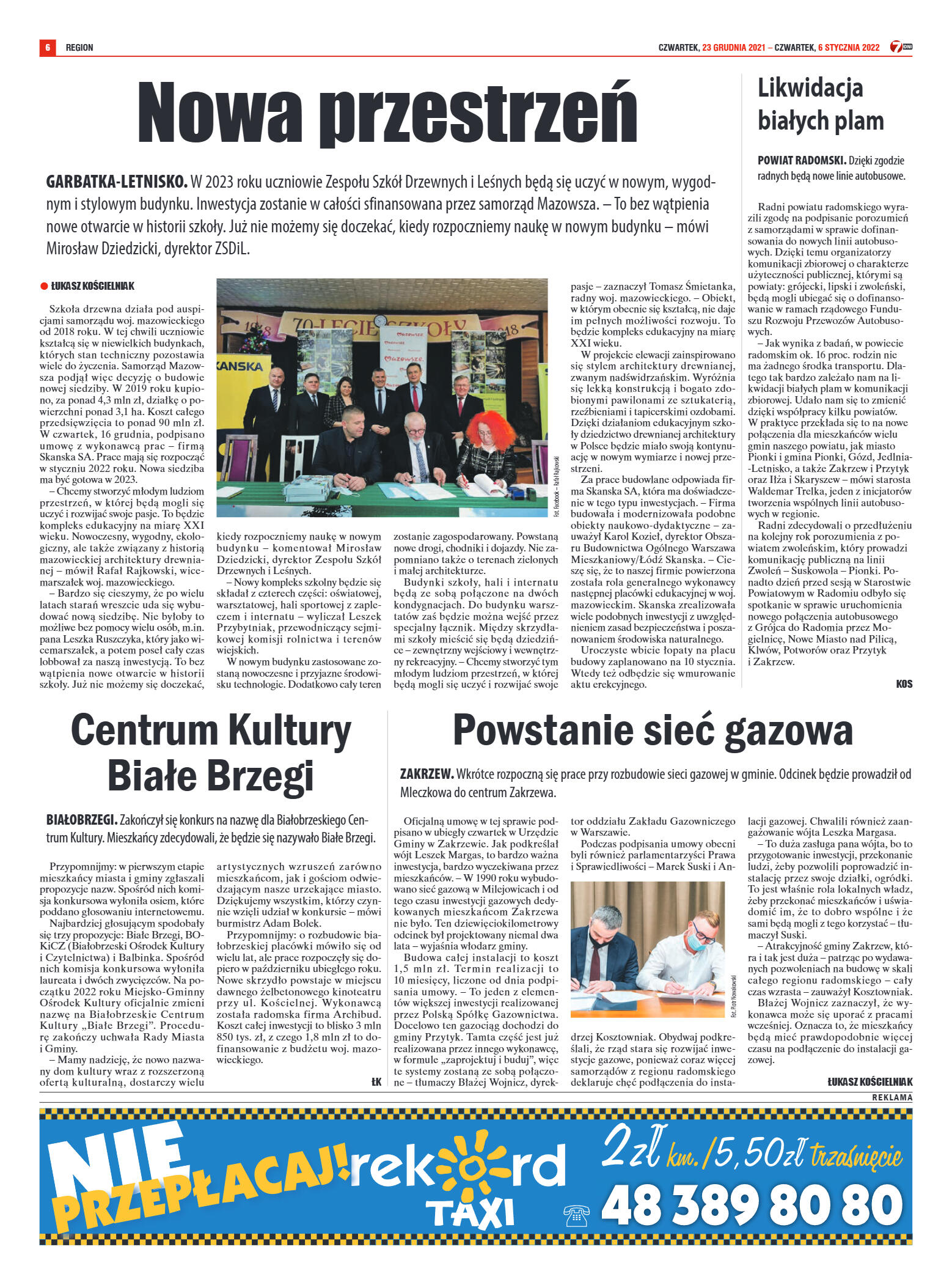 Tygodnik "7 Dni" nr 797 z dn. 23.12.2021 r. - strona 6