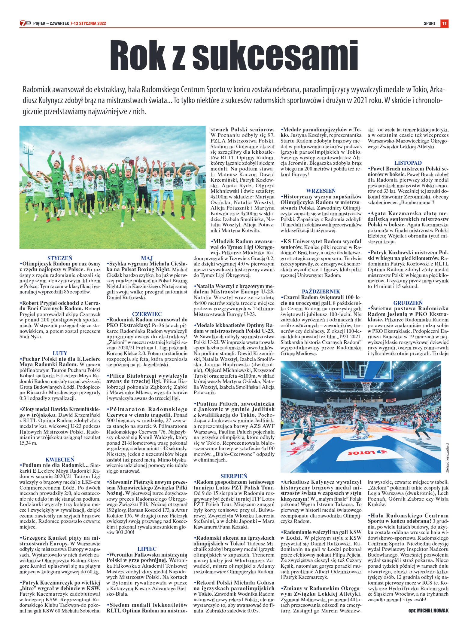 Tygodnik "7 Dni" nr 798 z dn. 07.01.2022 r. - strona 11