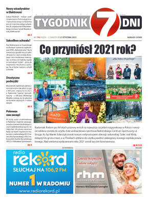 Tygodnik "7 Dni" nr 798 z dn. 07.01.2022 r. - strona 1