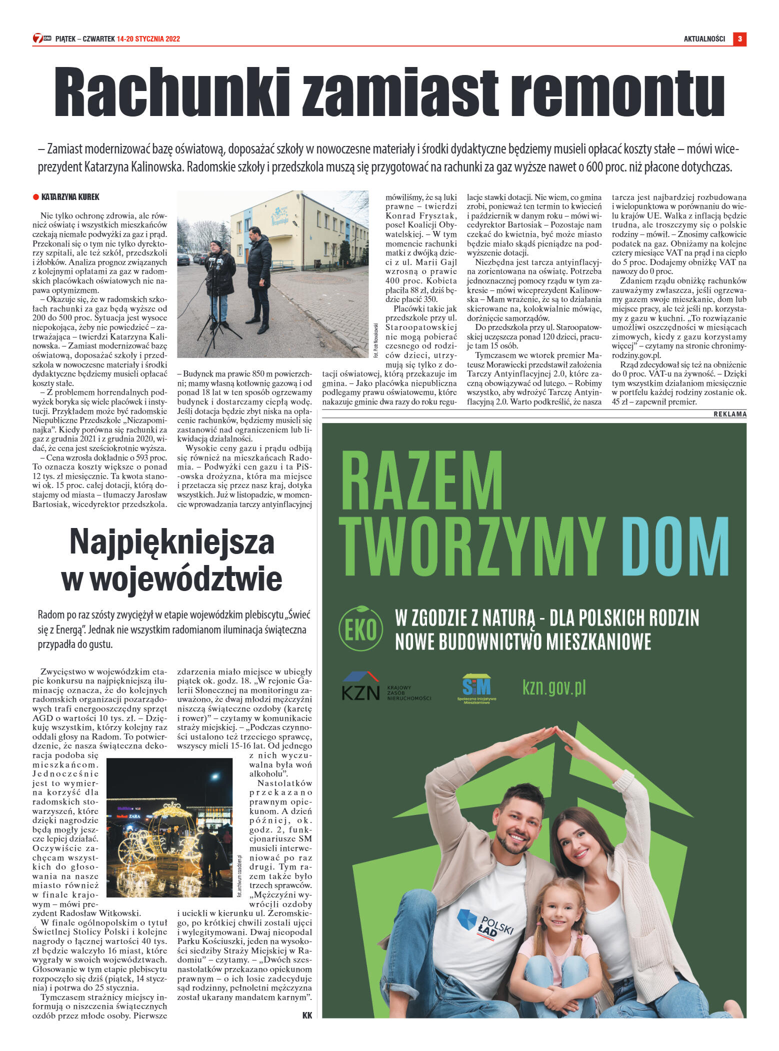 Tygodnik "7 Dni" nr 799 z dn. 14.01.2022 r. - strona 3