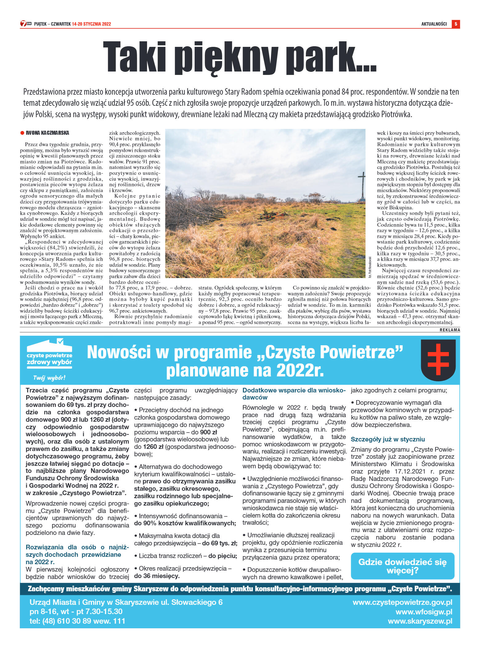 Tygodnik "7 Dni" nr 799 z dn. 14.01.2022 r. - strona 5