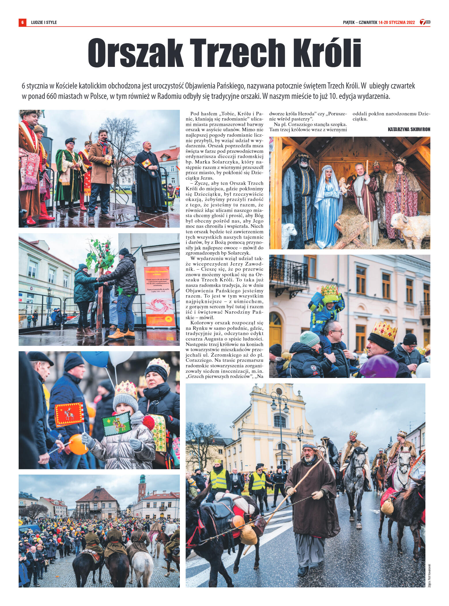 Tygodnik "7 Dni" nr 799 z dn. 14.01.2022 r. - strona 6