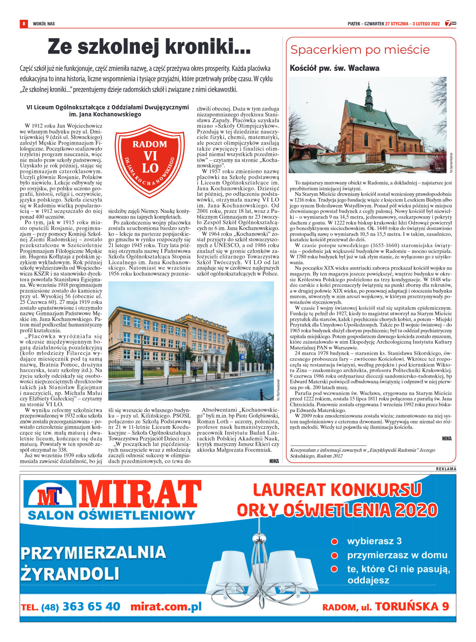 Tygodnik "7 Dni" nr 801 z dn. 28.01.2022 r. - strona 12