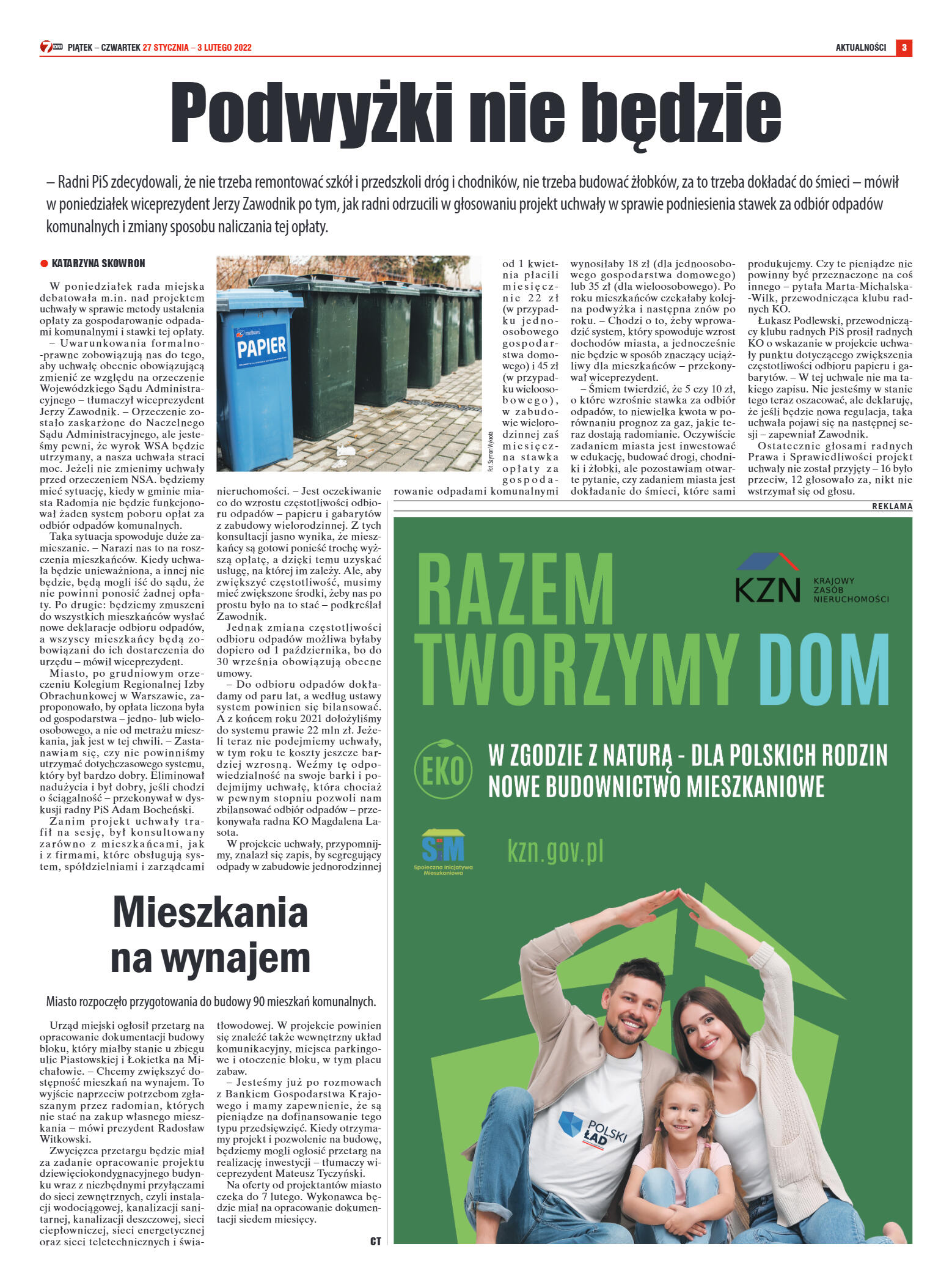 Tygodnik "7 Dni" nr 801 z dn. 28.01.2022 r. - strona 3