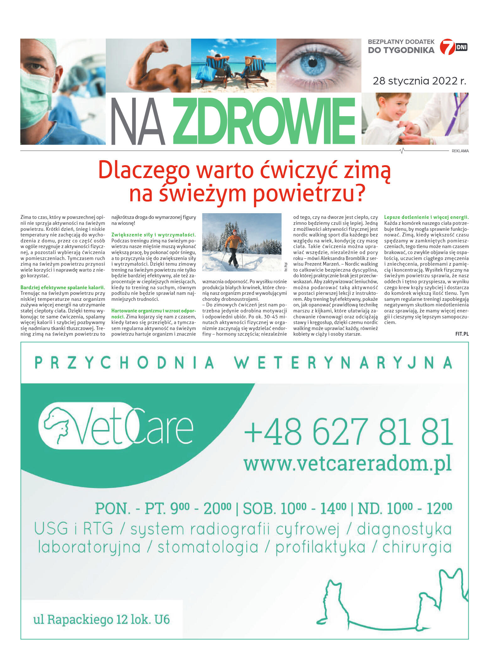 Tygodnik "7 Dni" nr 801 z dn. 28.01.2022 r. - strona 7