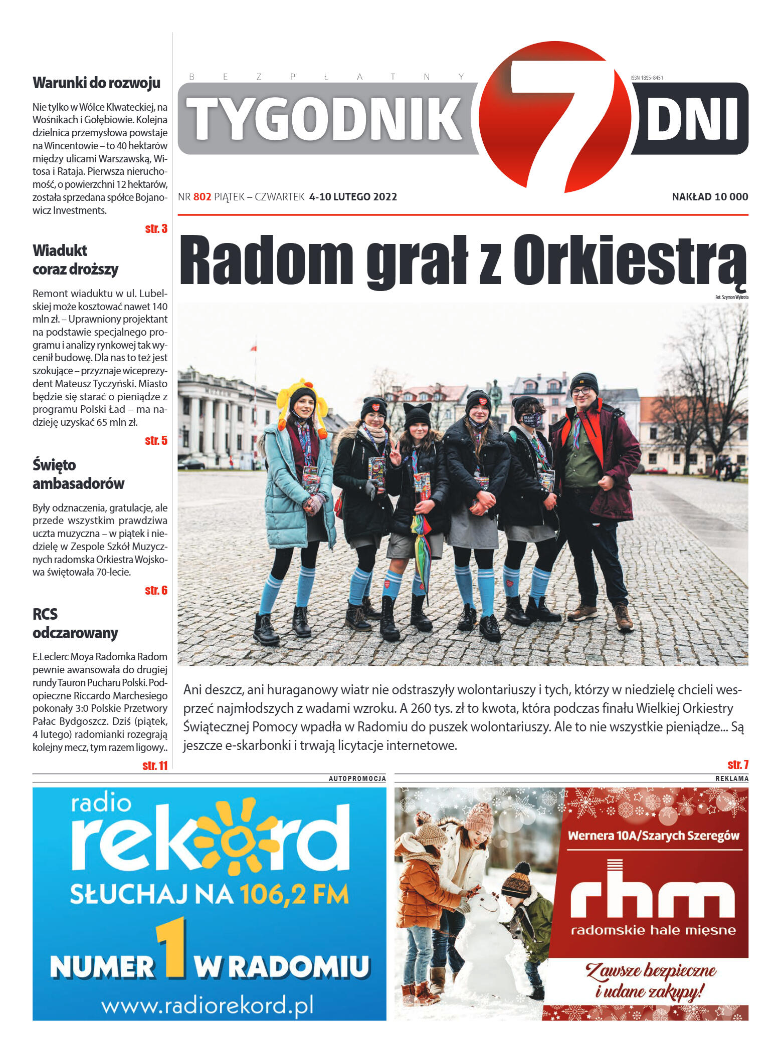 Tygodnik "7 Dni" nr 802 z dn. 04.02.2022 r. - strona 1