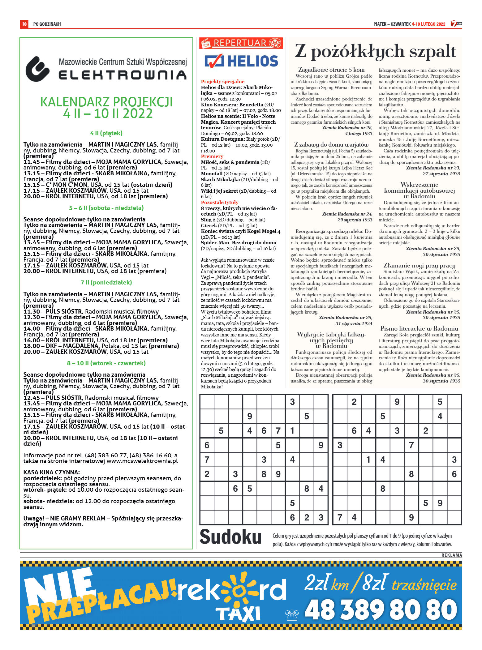 Tygodnik "7 Dni" nr 802 z dn. 04.02.2022 r. - strona 10