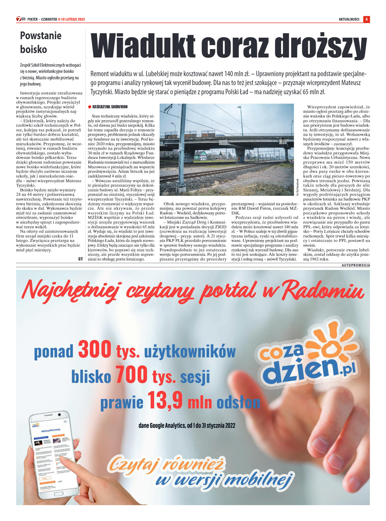Tygodnik "7 Dni" nr 802 z dn. 04.02.2022 r. - strona 5