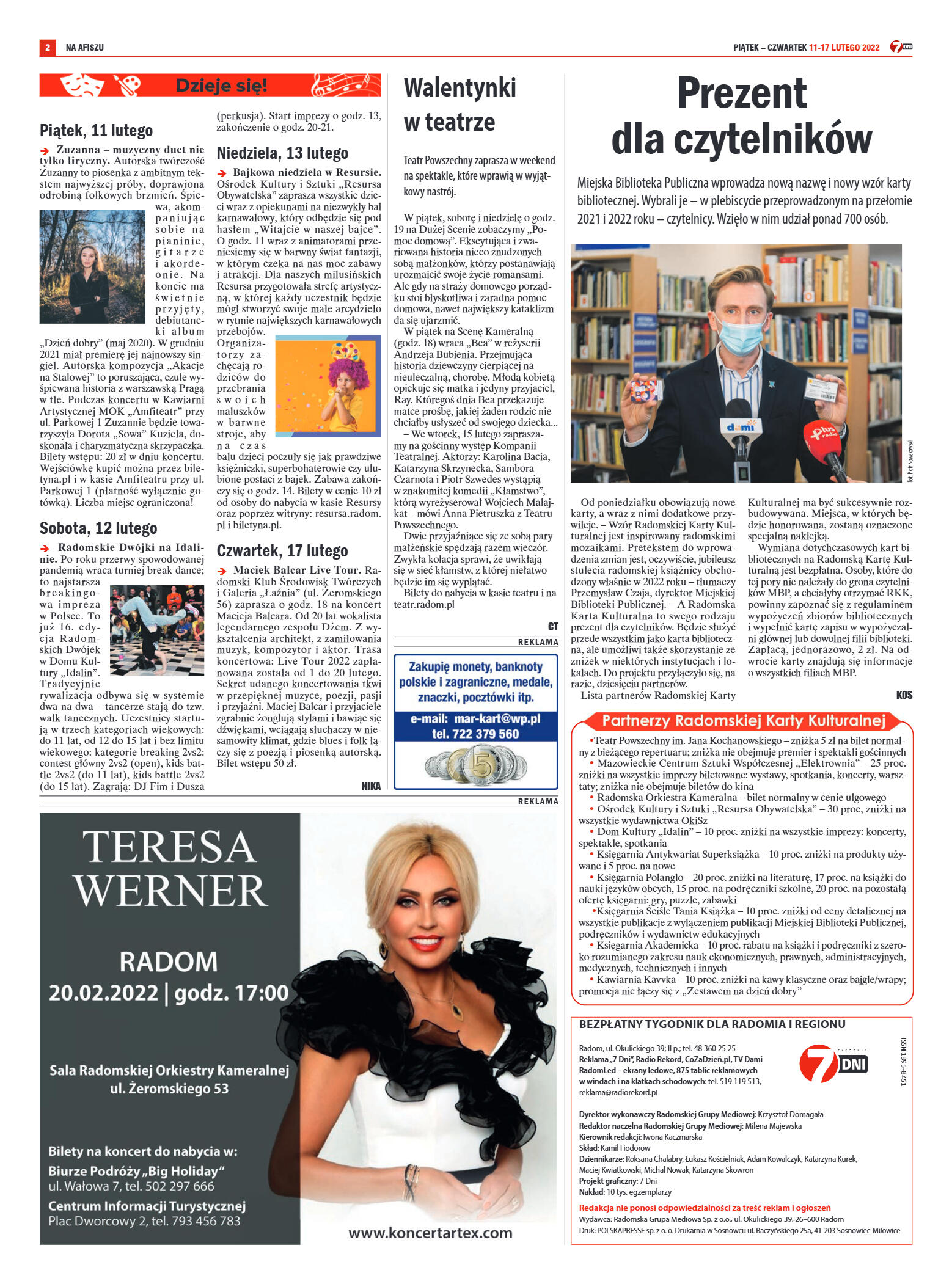 Tygodnik "7 Dni" nr 803 z dn. 11.02.2022 r. - strona 2