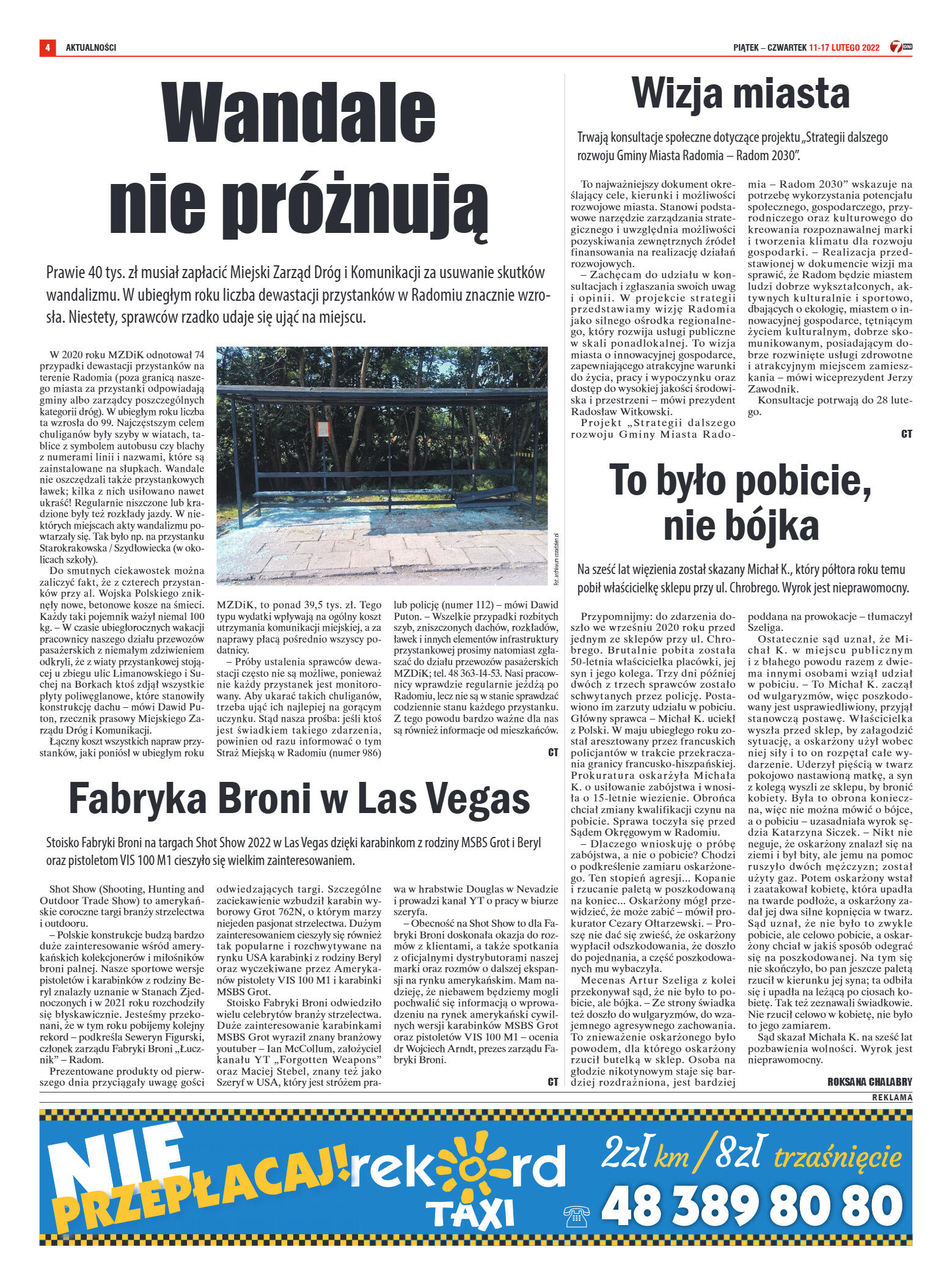 Tygodnik "7 Dni" nr 803 z dn. 11.02.2022 r. - strona 4