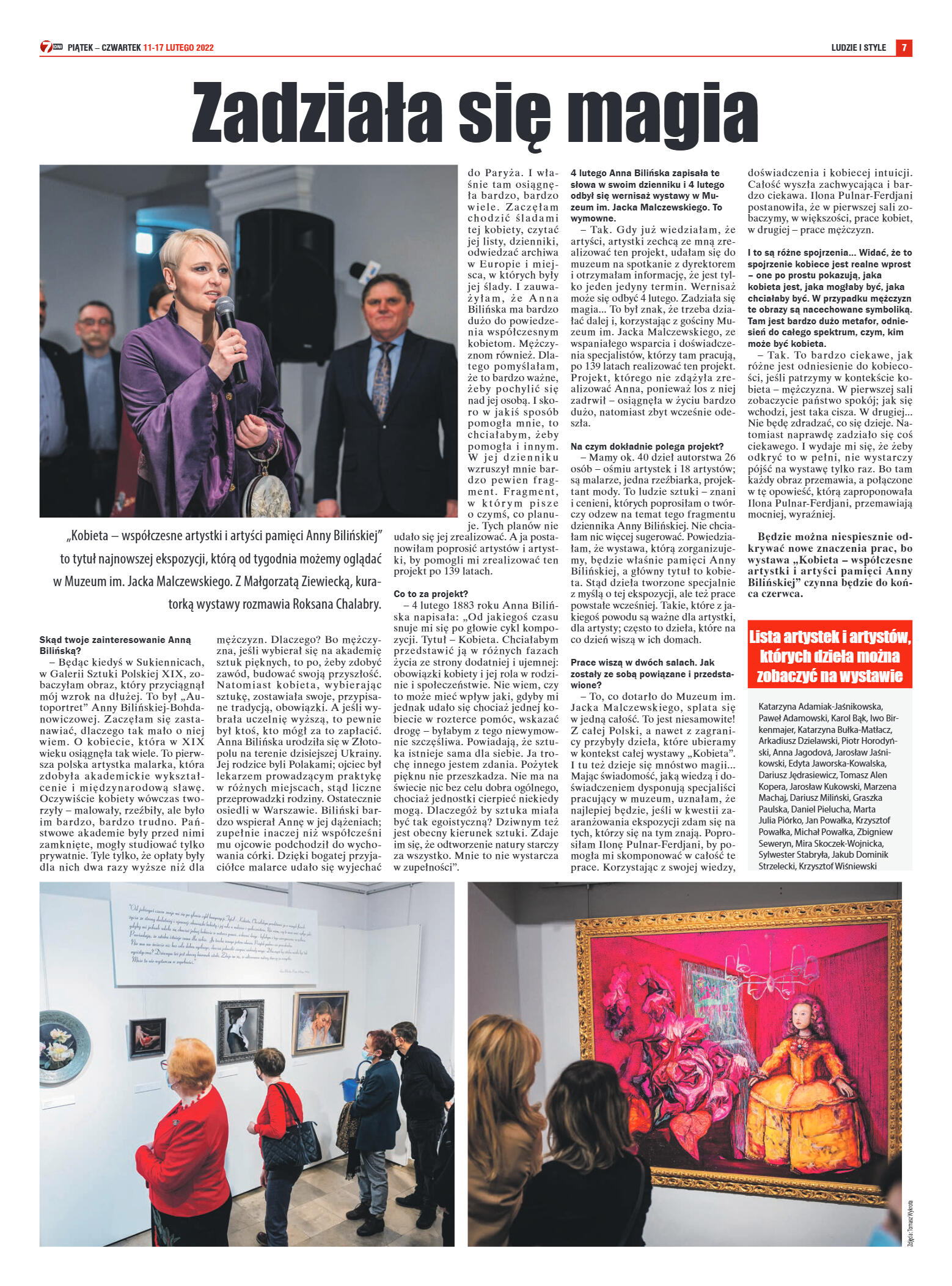 Tygodnik "7 Dni" nr 803 z dn. 11.02.2022 r. - strona 7
