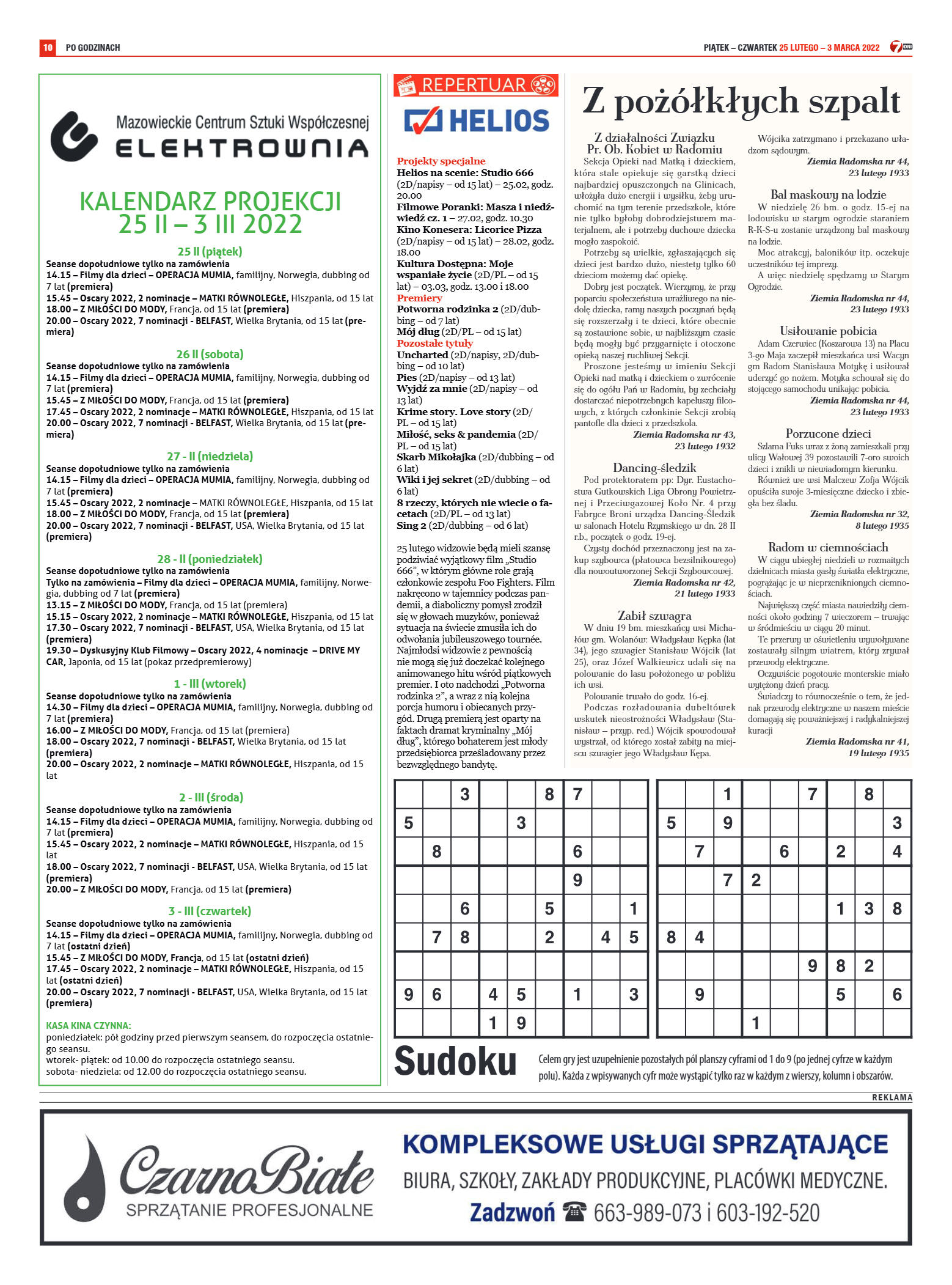 Tygodnik "7 Dni" nr 805 z dn. 25.02.2022 r. - strona 10