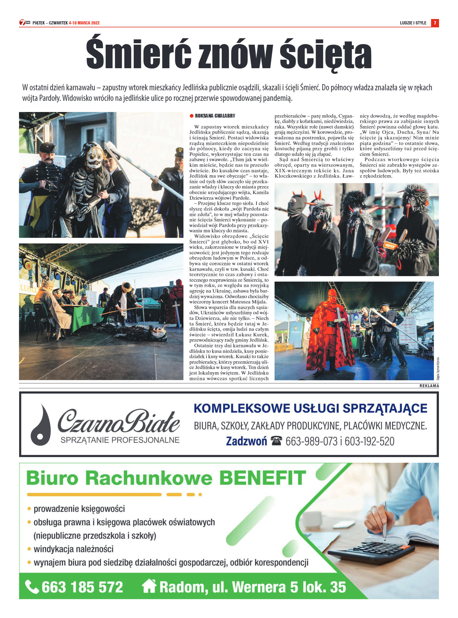 Tygodnik "7 Dni" nr 806 z dn. 4.03.2022 r. - strona 7