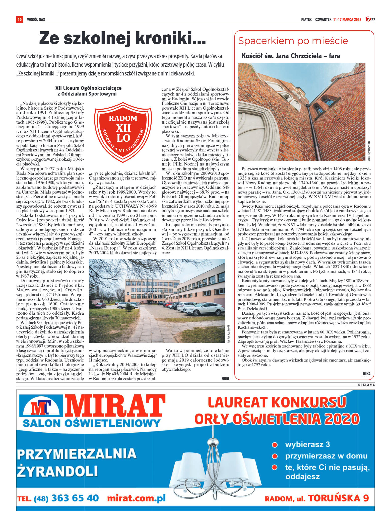 Tygodnik "7 Dni" nr 807 z dn. 11.03.2022 r. - strona 14