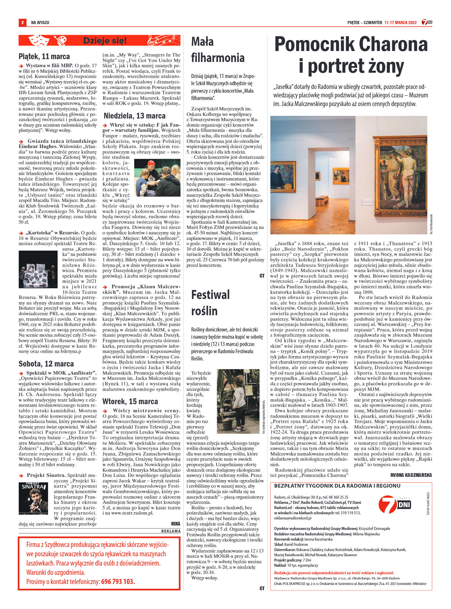 Tygodnik "7 Dni" nr 807 z dn. 11.03.2022 r. - strona 2