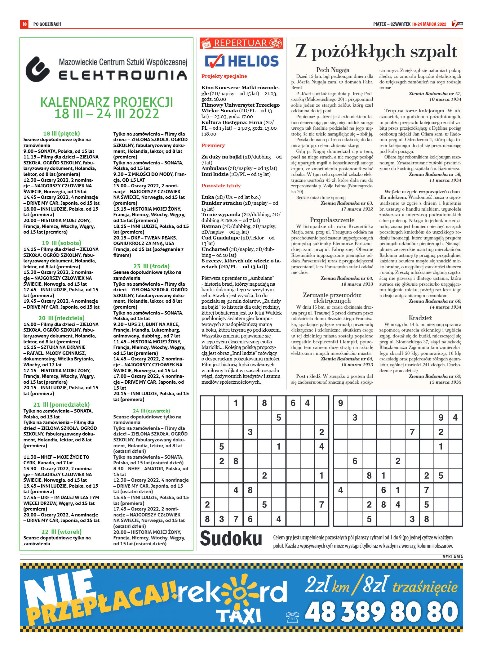 Tygodnik "7 Dni" nr 808 z dn. 18.03.2022 - strona 10