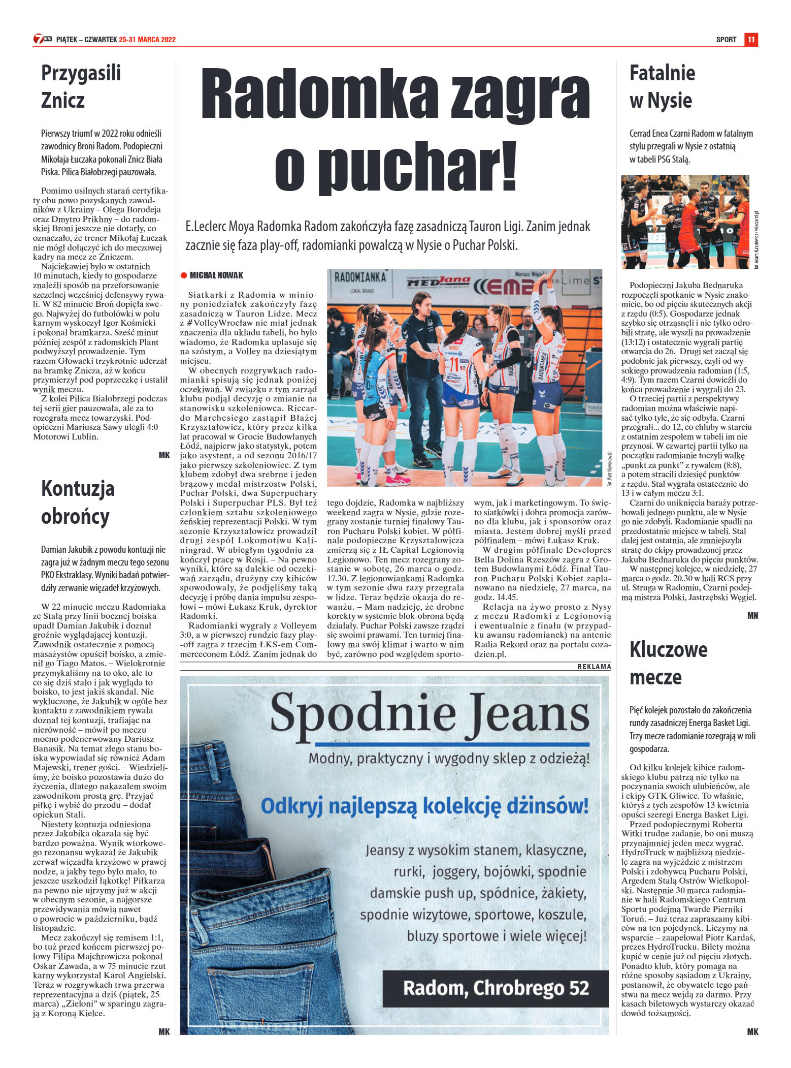 Tygodnik "7 Dni" nr 809 z dn. 25.03.2022 - strona 11