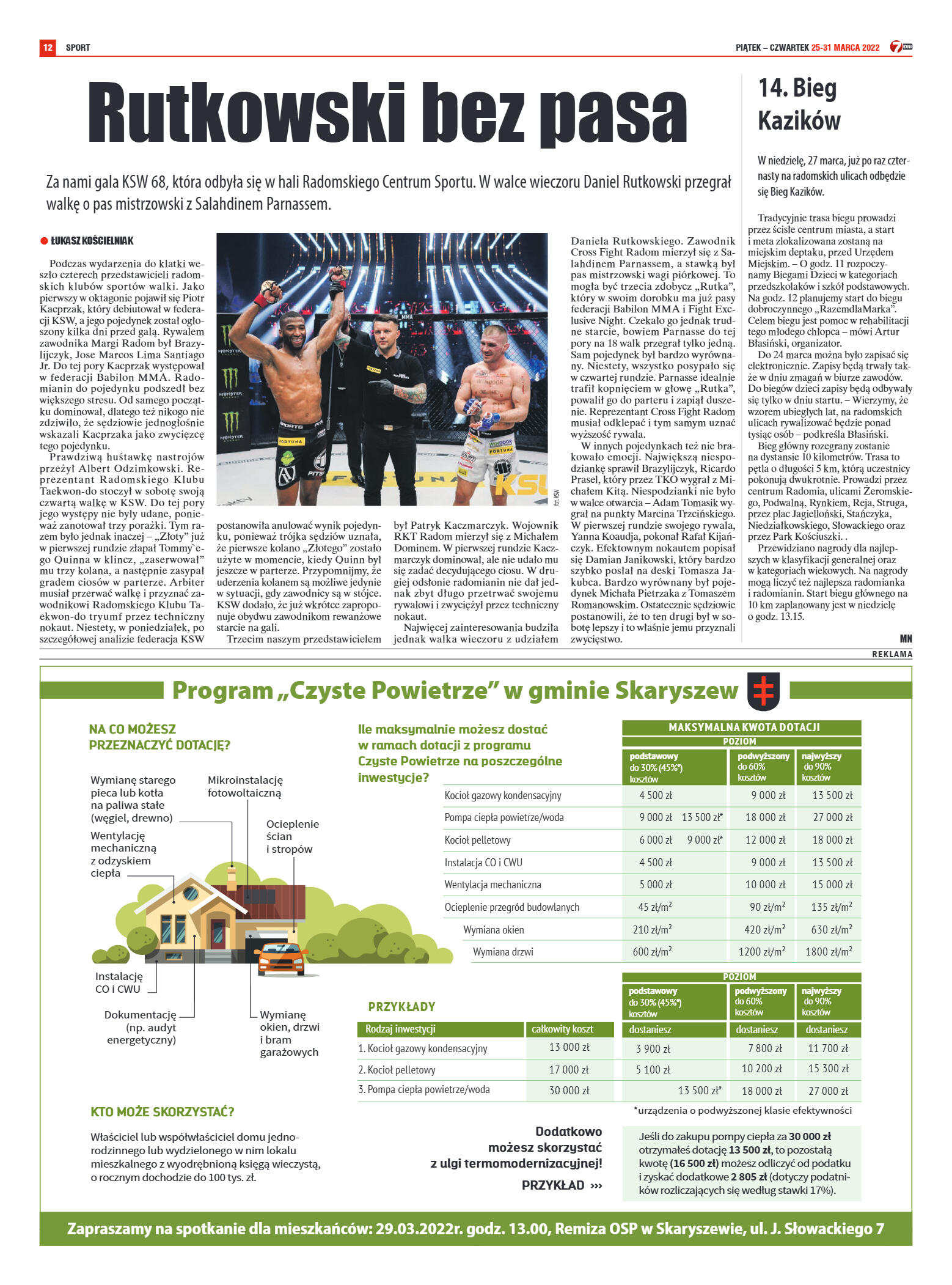 Tygodnik "7 Dni" nr 809 z dn. 25.03.2022 - strona 12