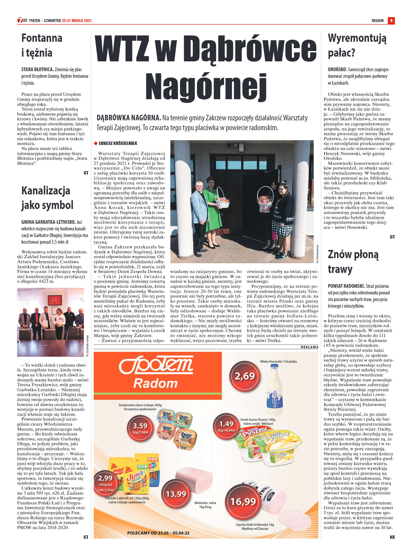 Tygodnik "7 Dni" nr 809 z dn. 25.03.2022 - strona 9