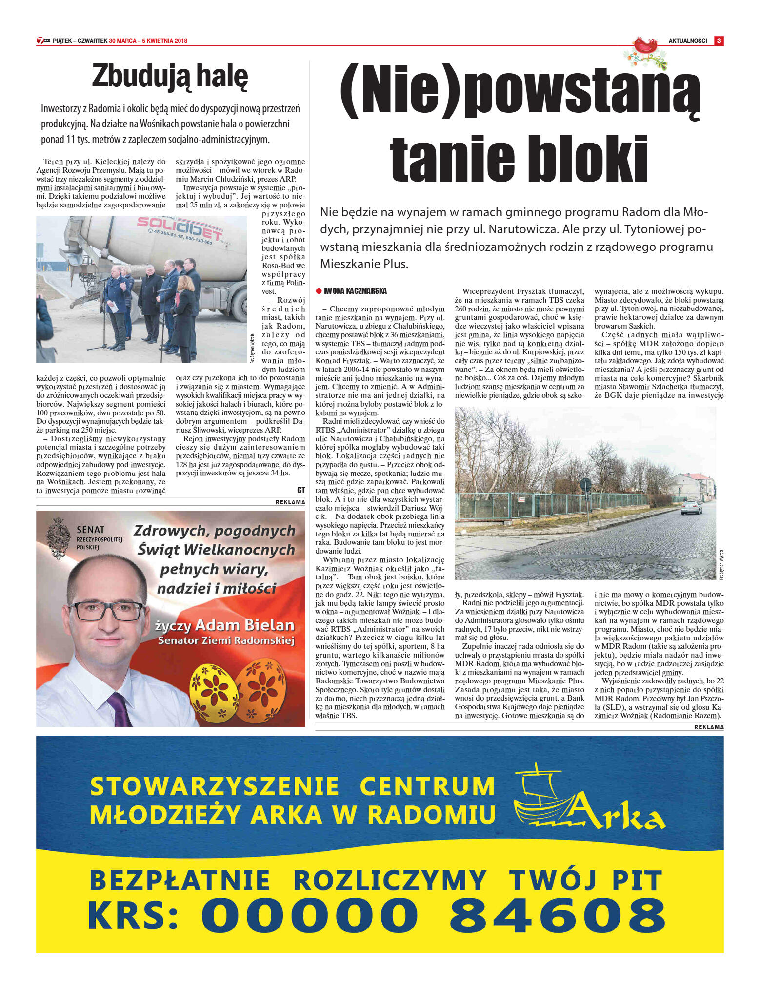 Tygodnik "7 Dni" nr 629 z dn. 30.03.2018 - strona 3