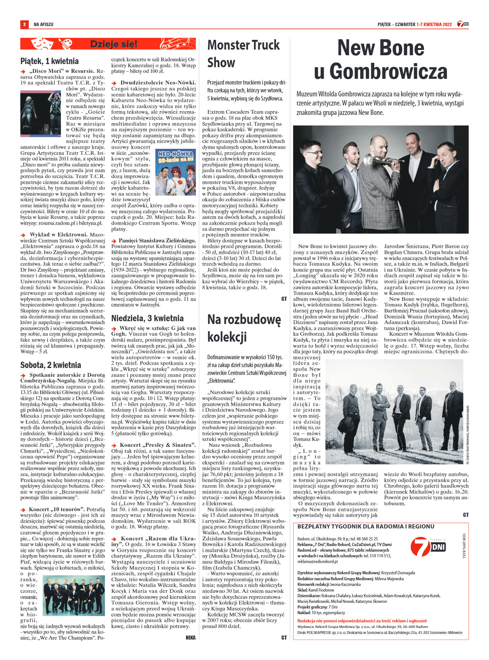 Tygodnik "7 Dni" nr 810 z dn. 1.04.2022 r. - strona 2