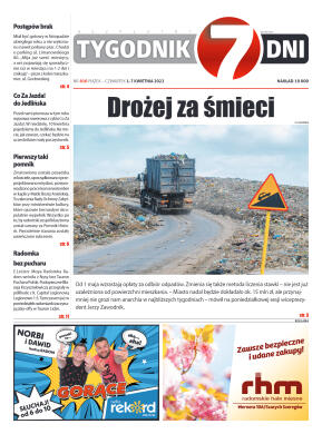 Tygodnik "7 Dni" nr 810 z dn. 1.04.2022 r. - strona 1