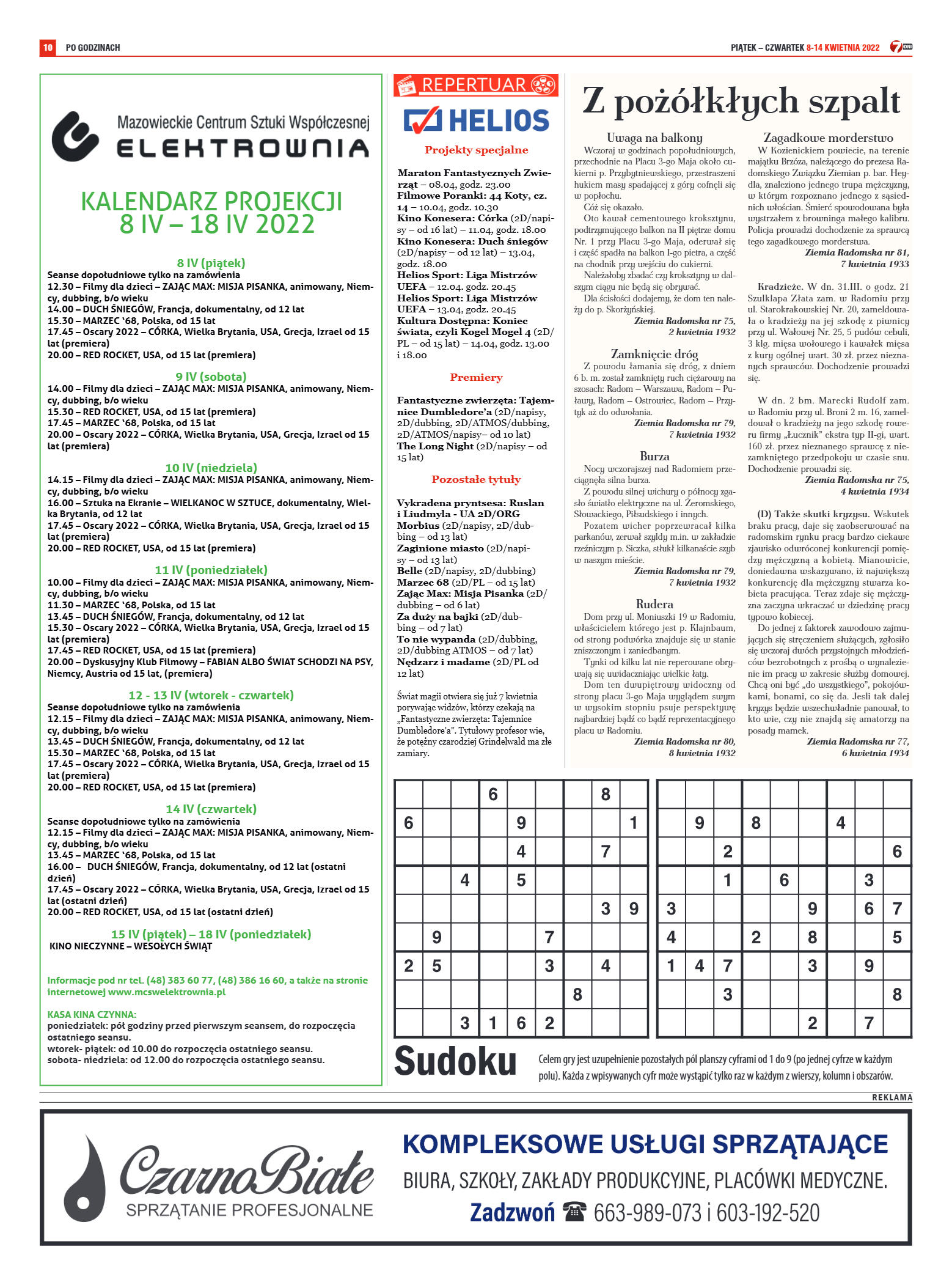 Tygodnik "7 Dni" nr 811 z dn. 8.04.2022 r. - strona 10