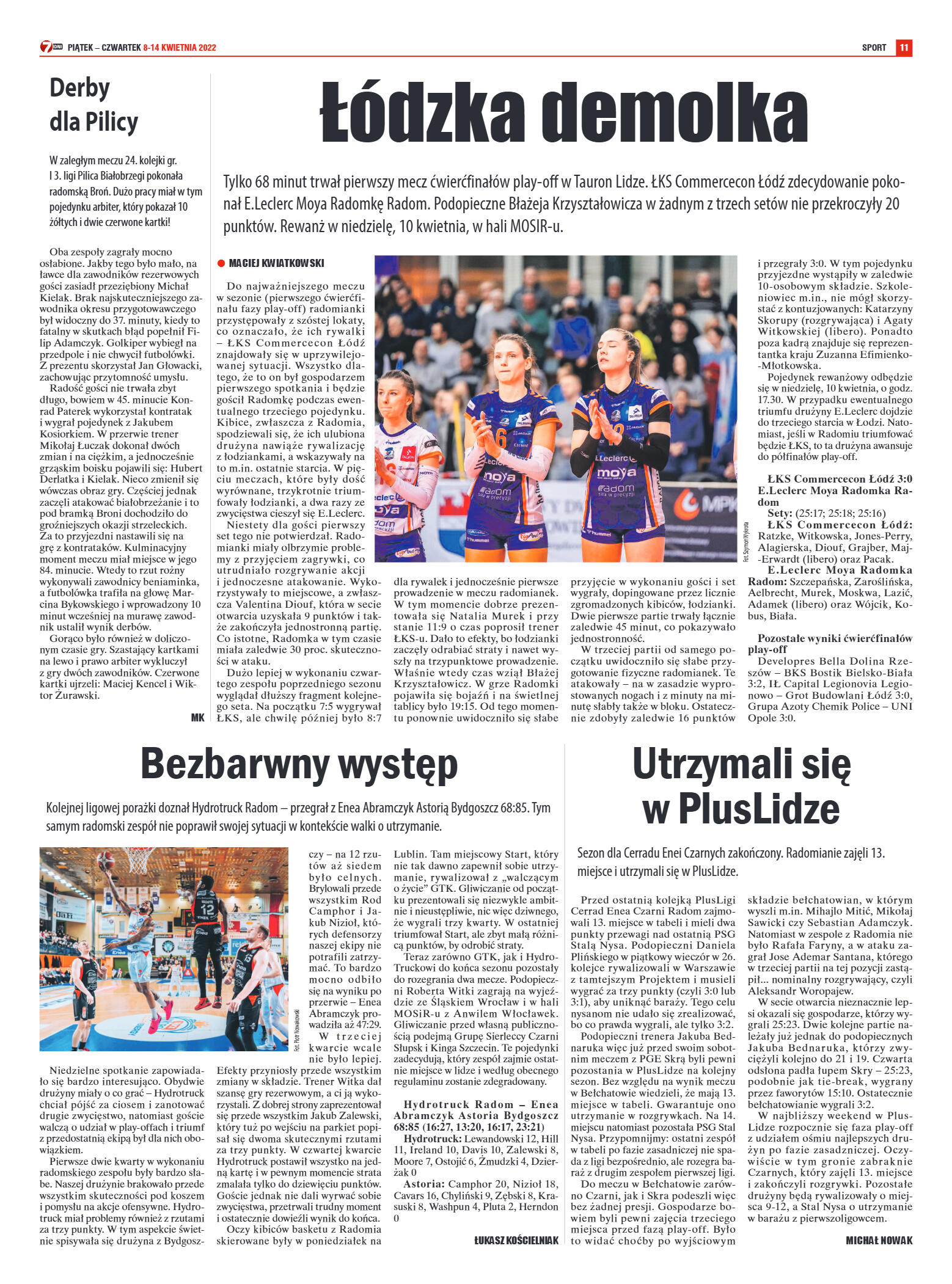 Tygodnik "7 Dni" nr 811 z dn. 8.04.2022 r. - strona 11