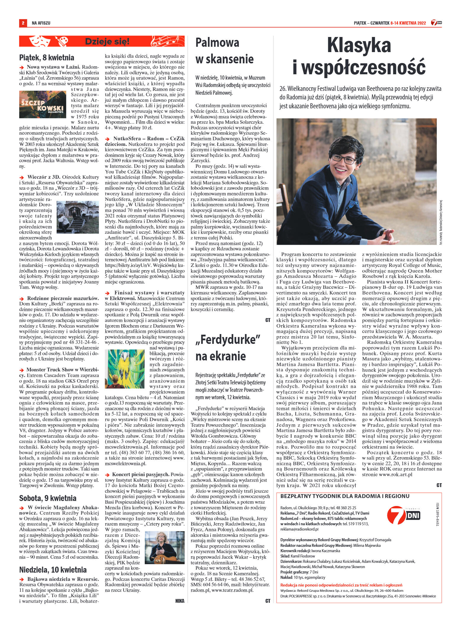 Tygodnik "7 Dni" nr 811 z dn. 8.04.2022 r. - strona 2