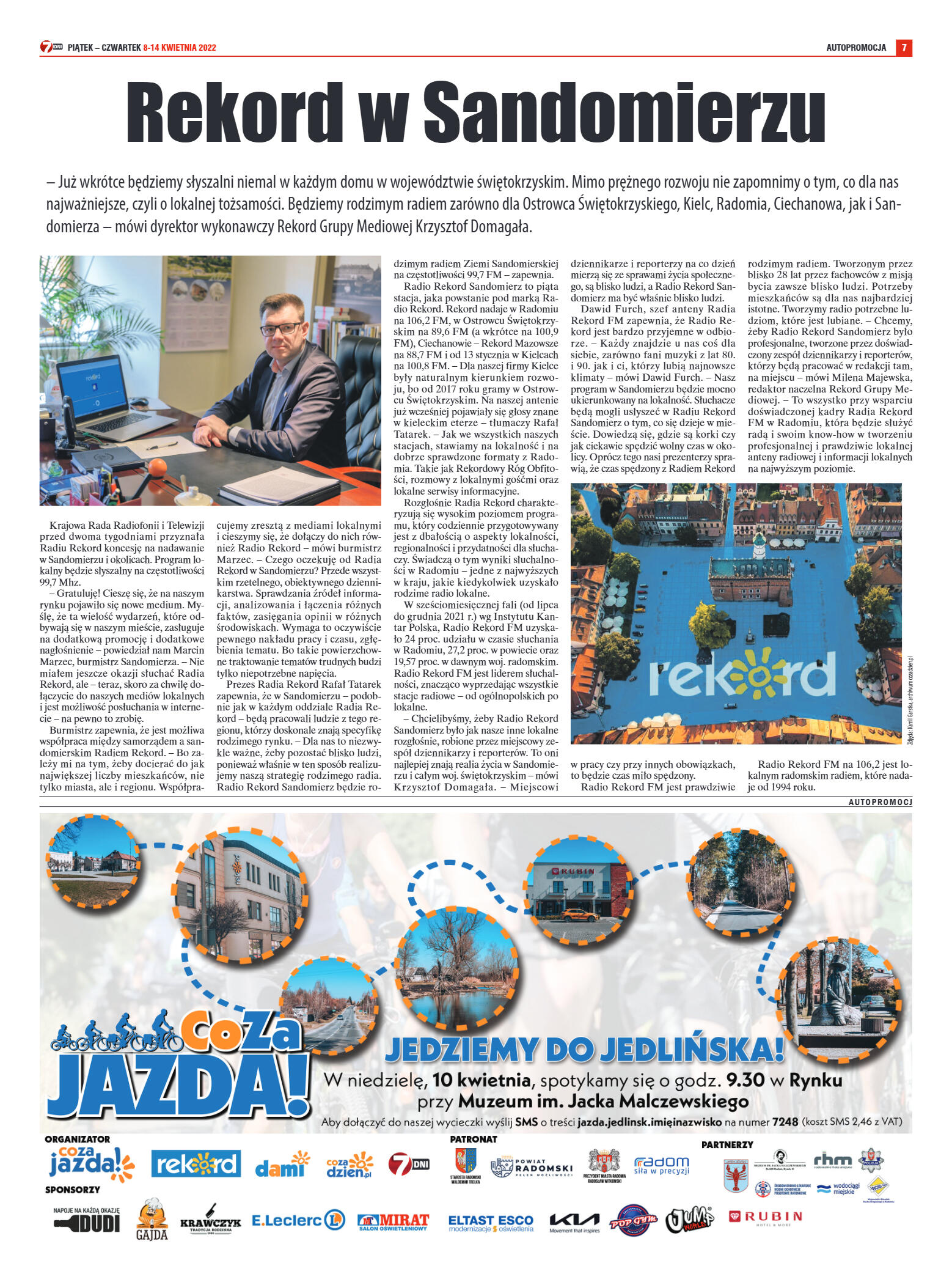 Tygodnik "7 Dni" nr 811 z dn. 8.04.2022 r. - strona 7