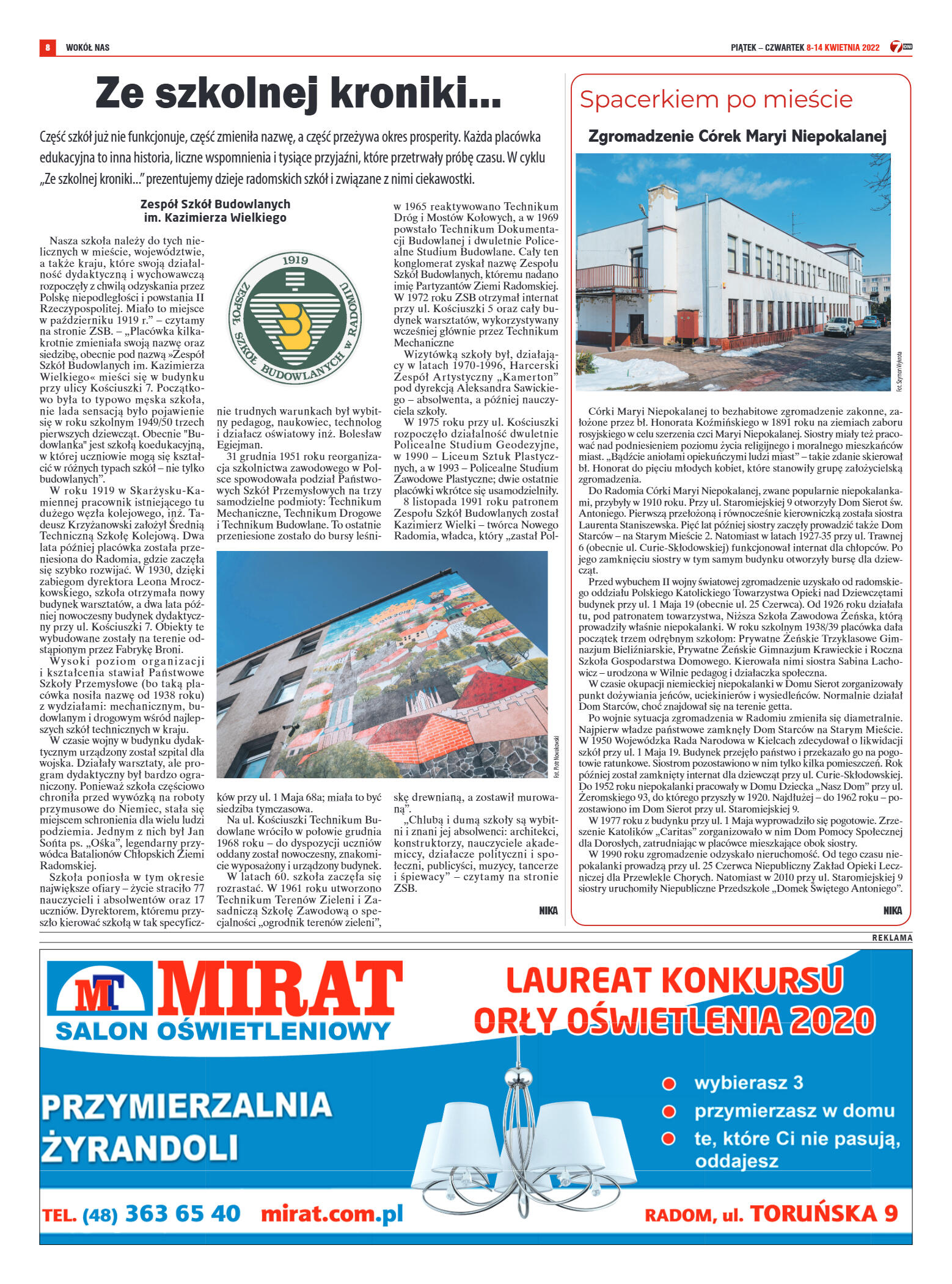 Tygodnik "7 Dni" nr 811 z dn. 8.04.2022 r. - strona 8