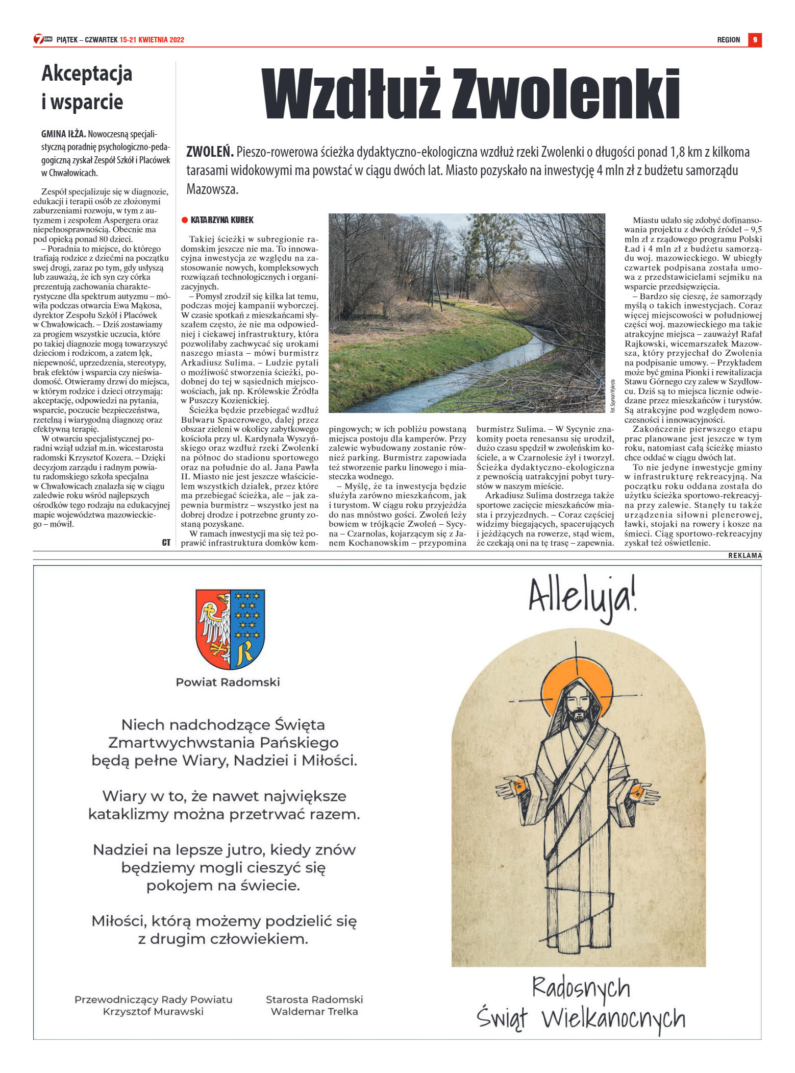 Tygodnik "7 Dni" nr 812 z dn. 15.04.2022 r. - strona 9