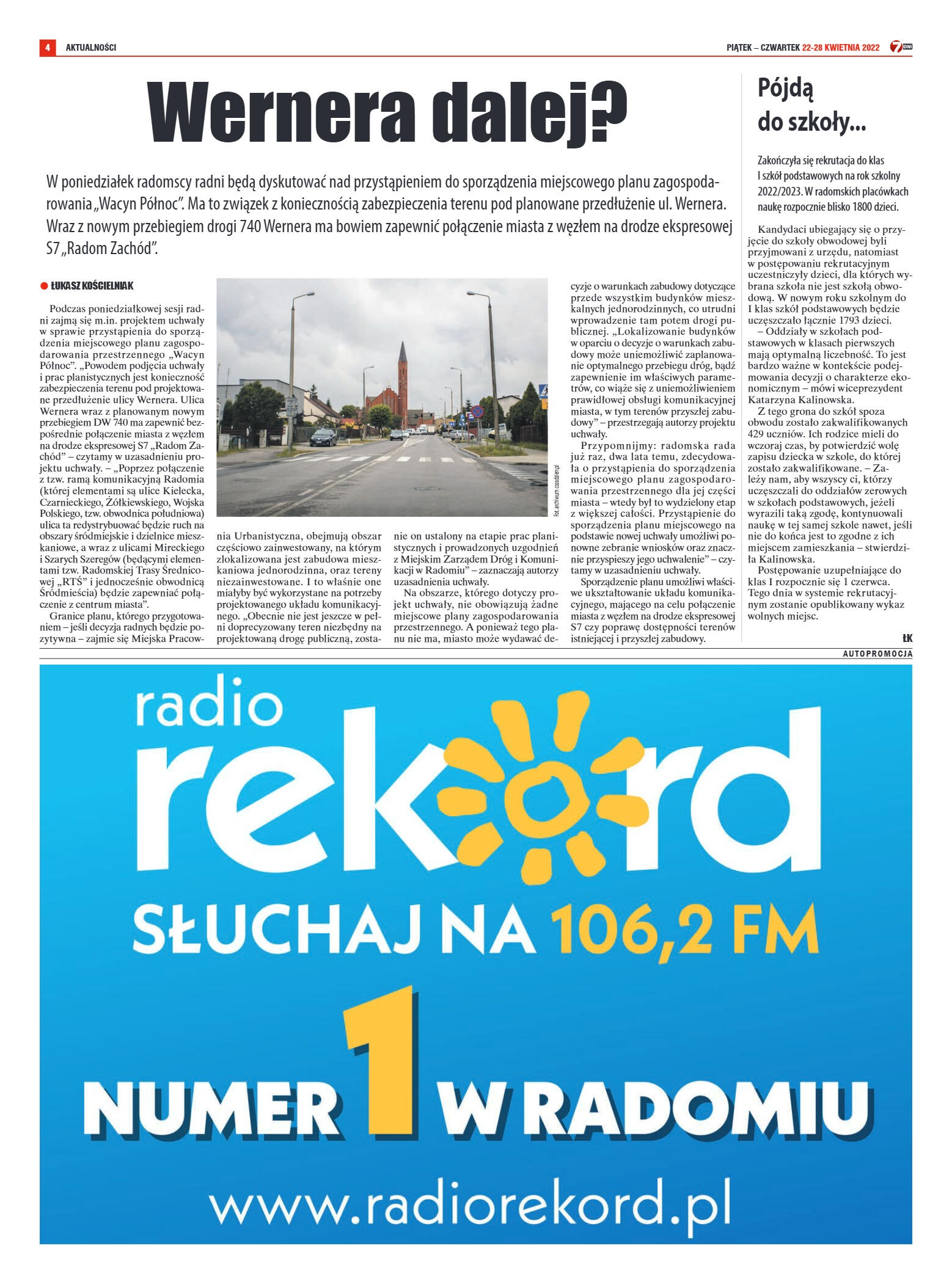 Tygodnik "7 Dni" nr 813 z dn. 22.04.2022 r. - strona 4