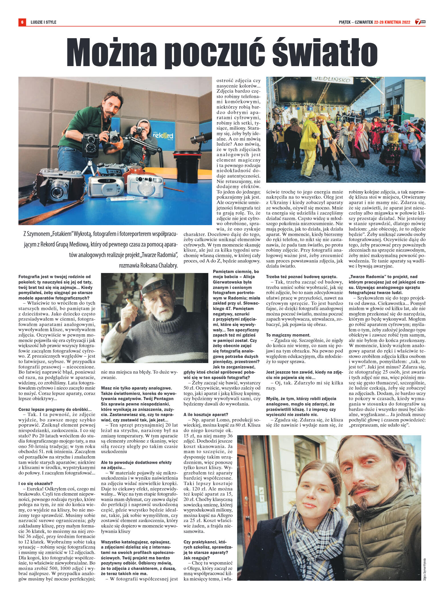 Tygodnik "7 Dni" nr 813 z dn. 22.04.2022 r. - strona 6